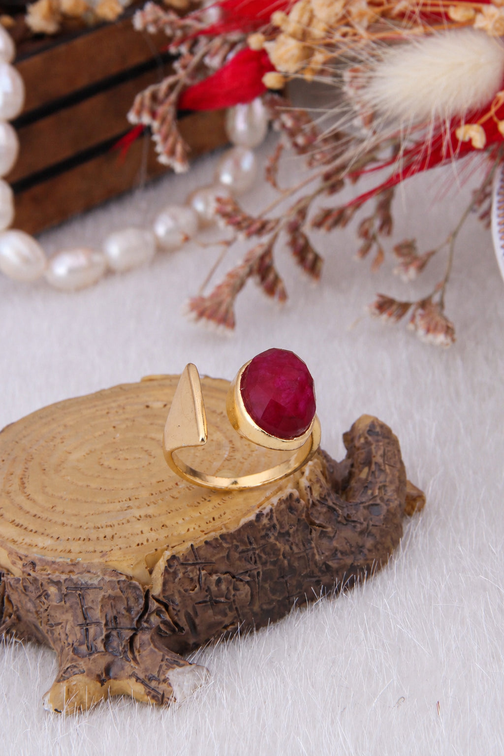 Root Ruby Ring