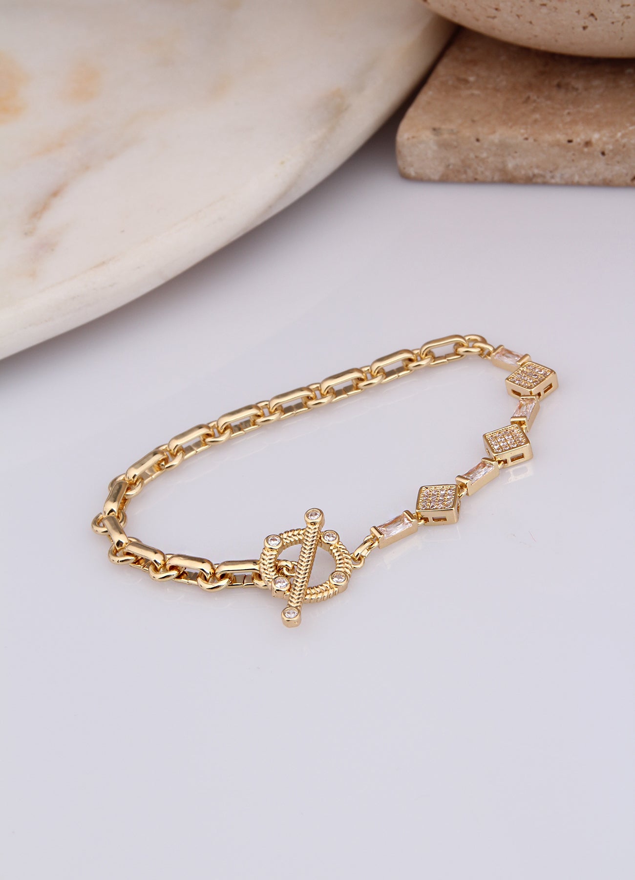 Charlize Zircon Bracelets