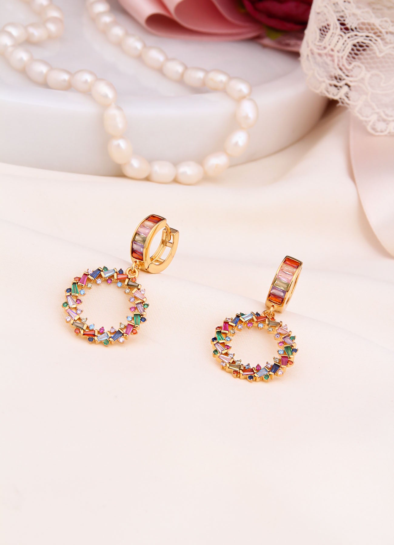 Zircon Earring