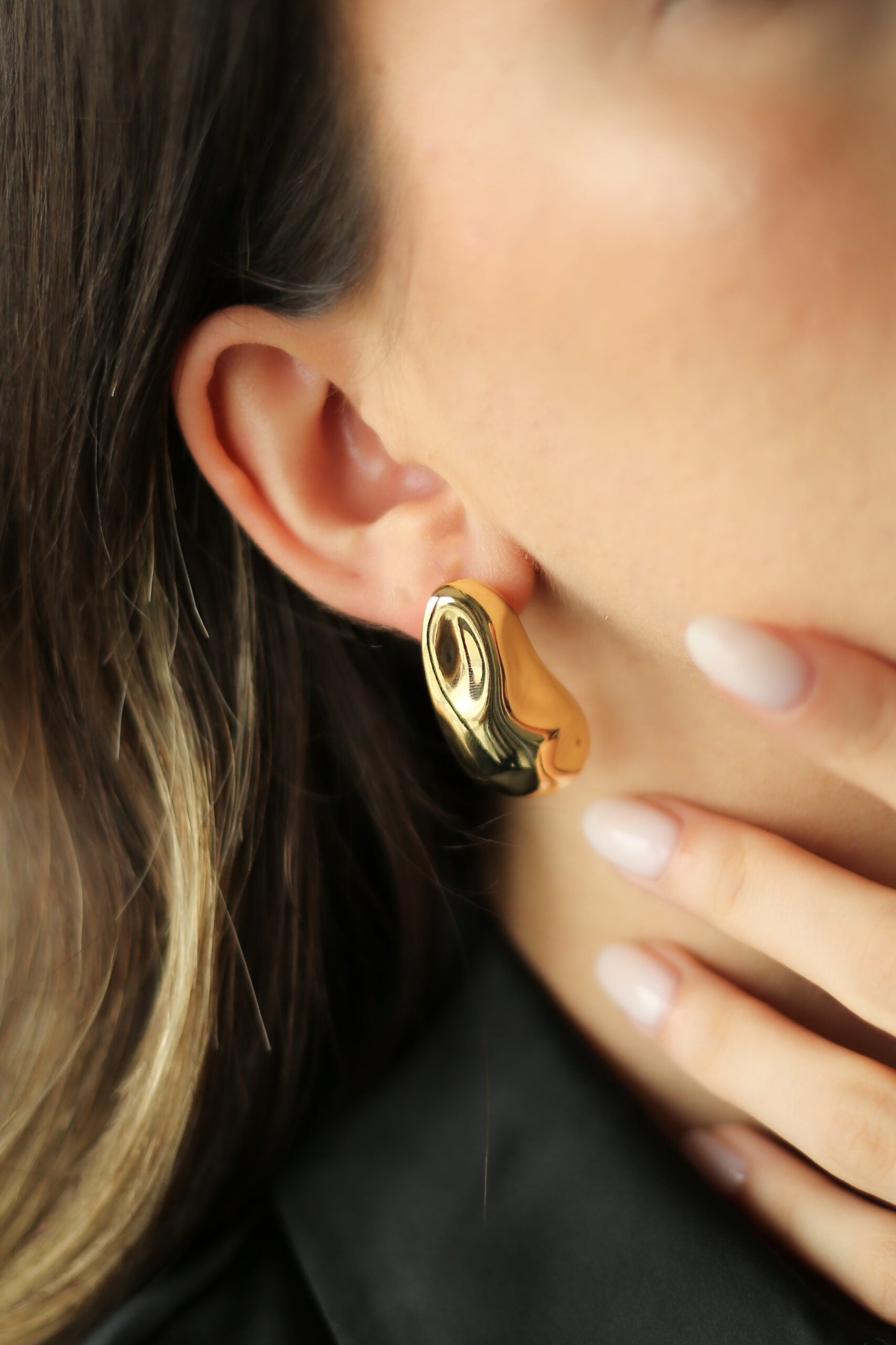 Gold Earring