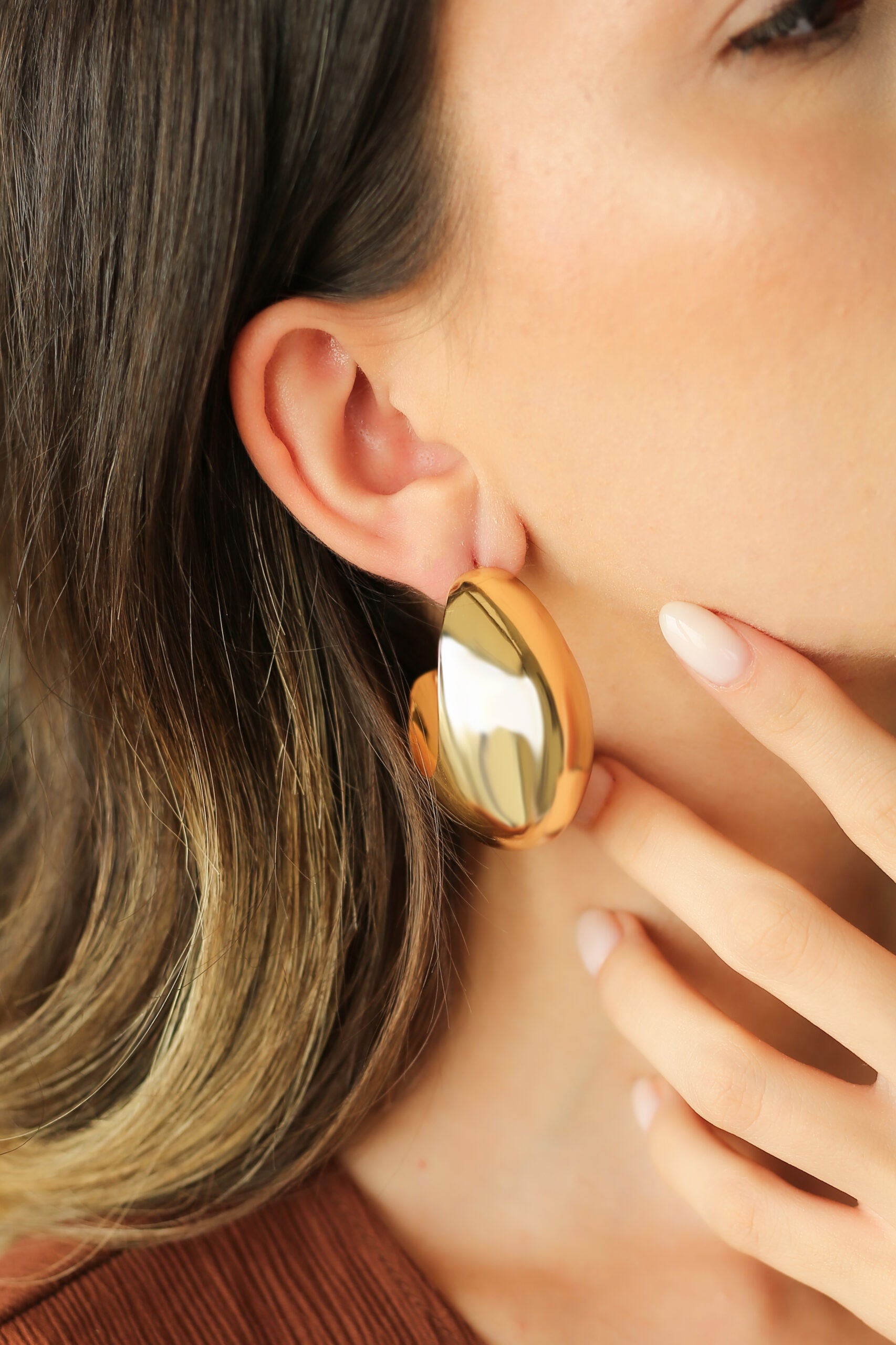 Gold Earring