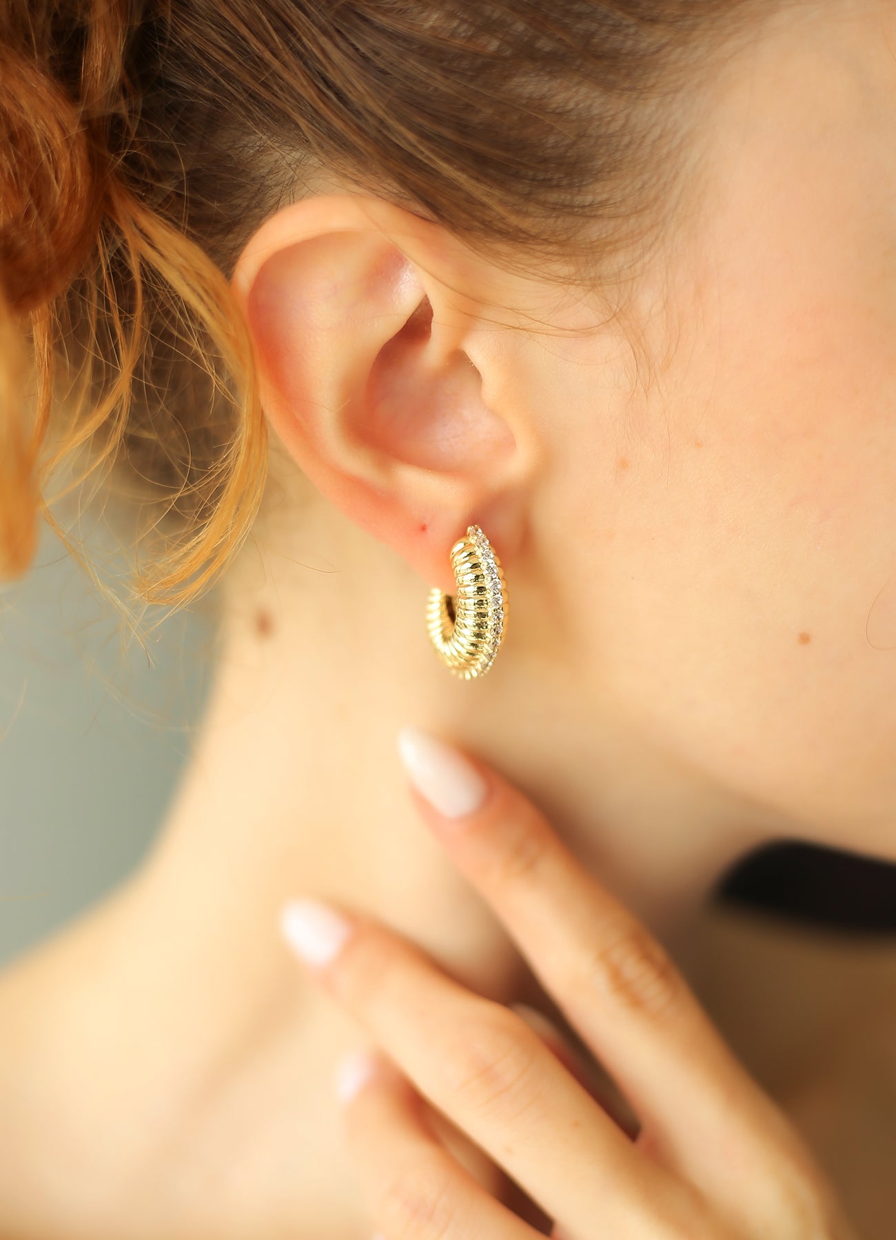 Gold Earring