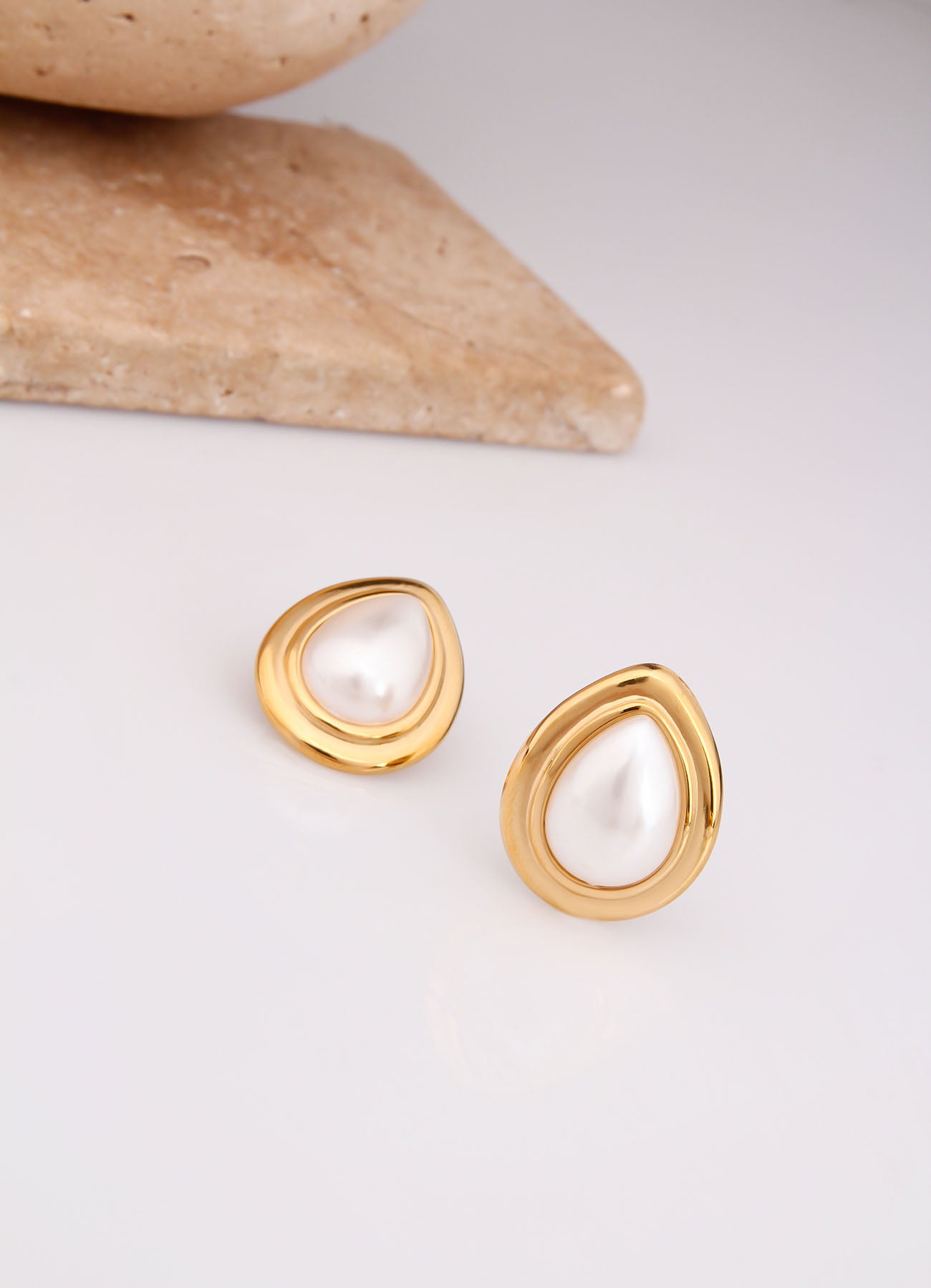 Charlize Pearl Boucles D'oreilles