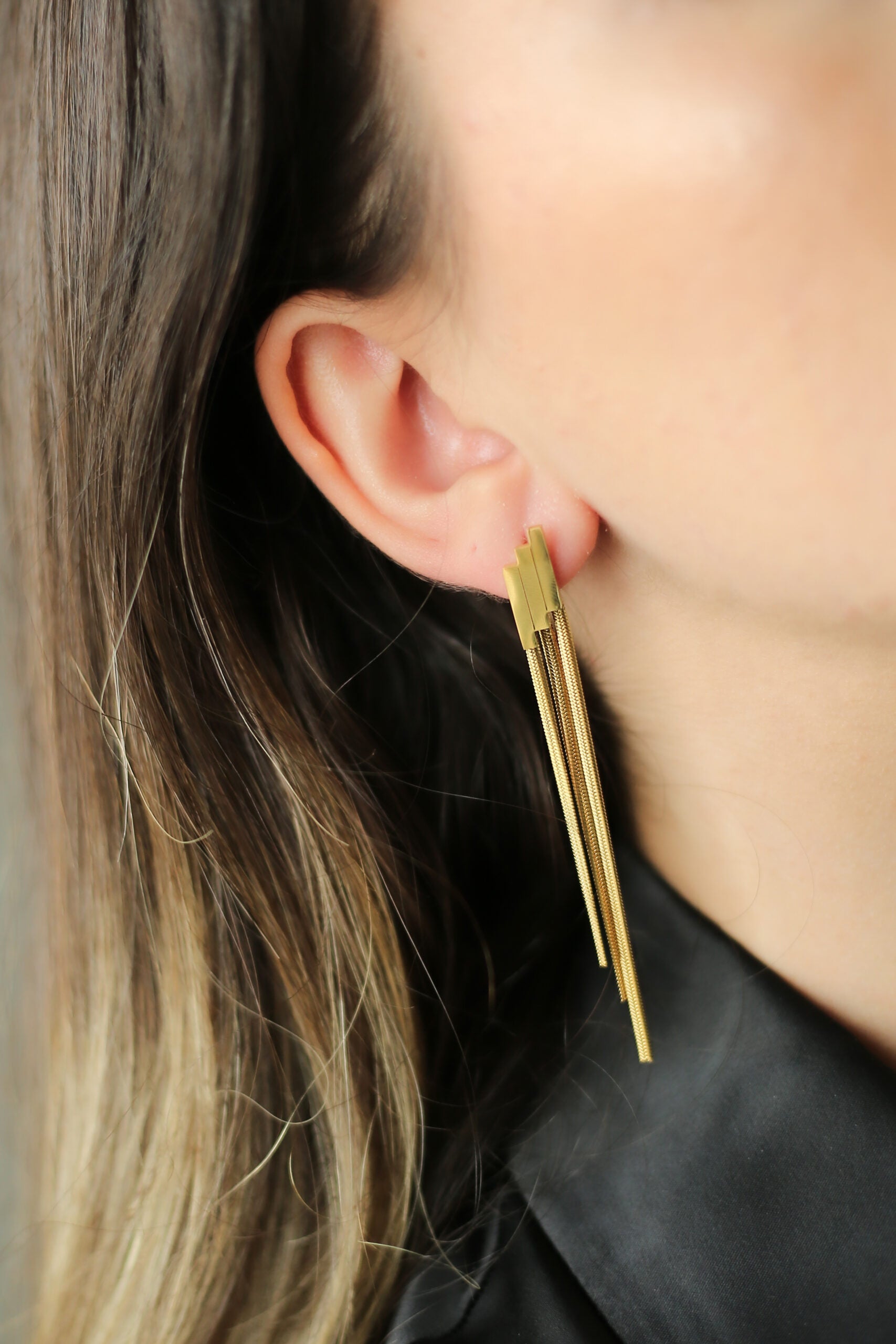 Gold Earring