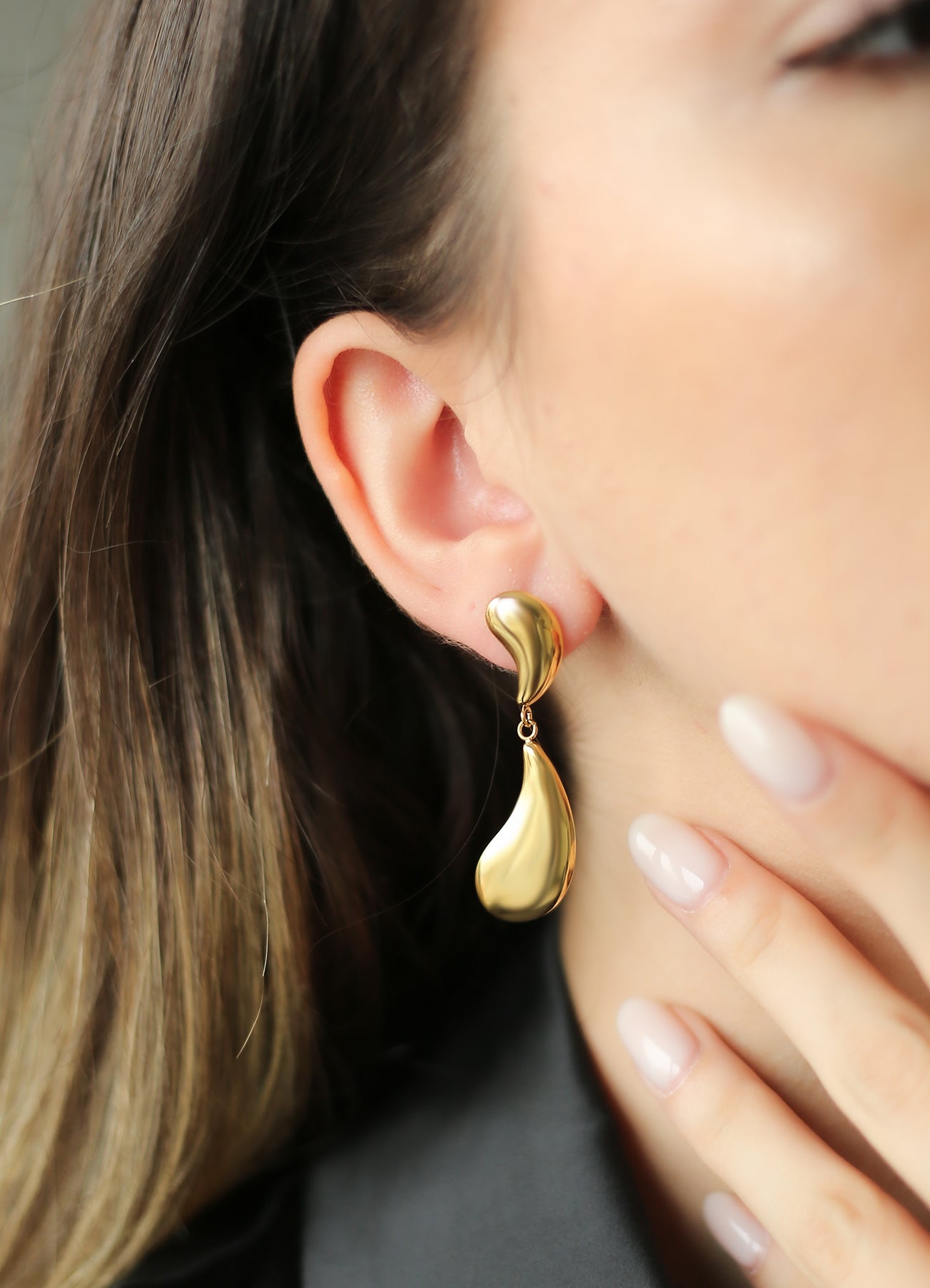 Gold Earring