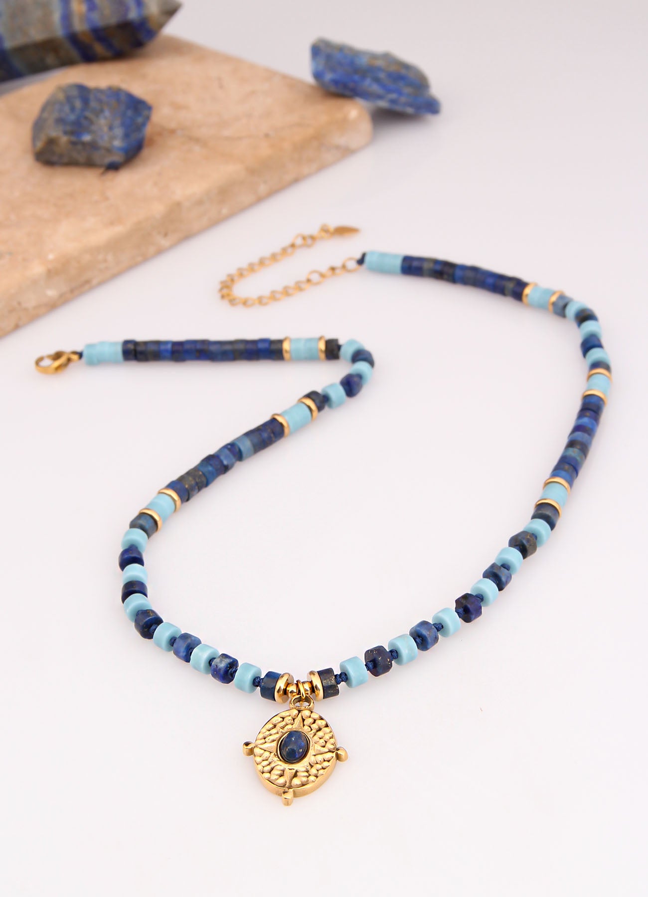 Lapis & Turquoise Necklace
