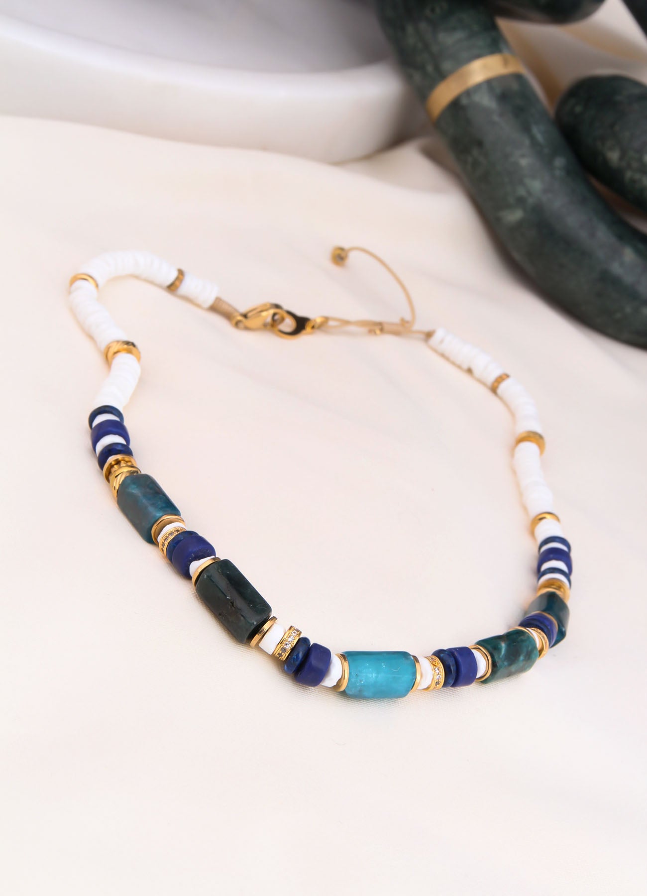 Lapis & Jasper Necklace