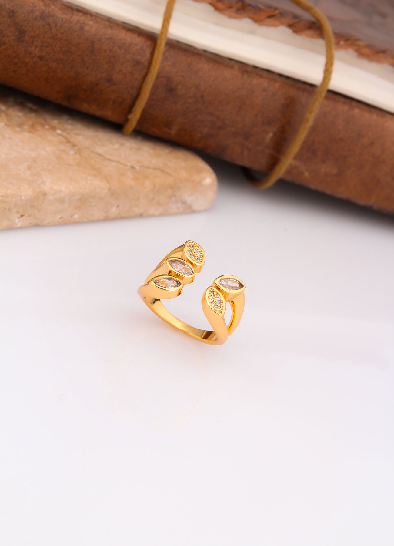 Charlize Zircon Bague