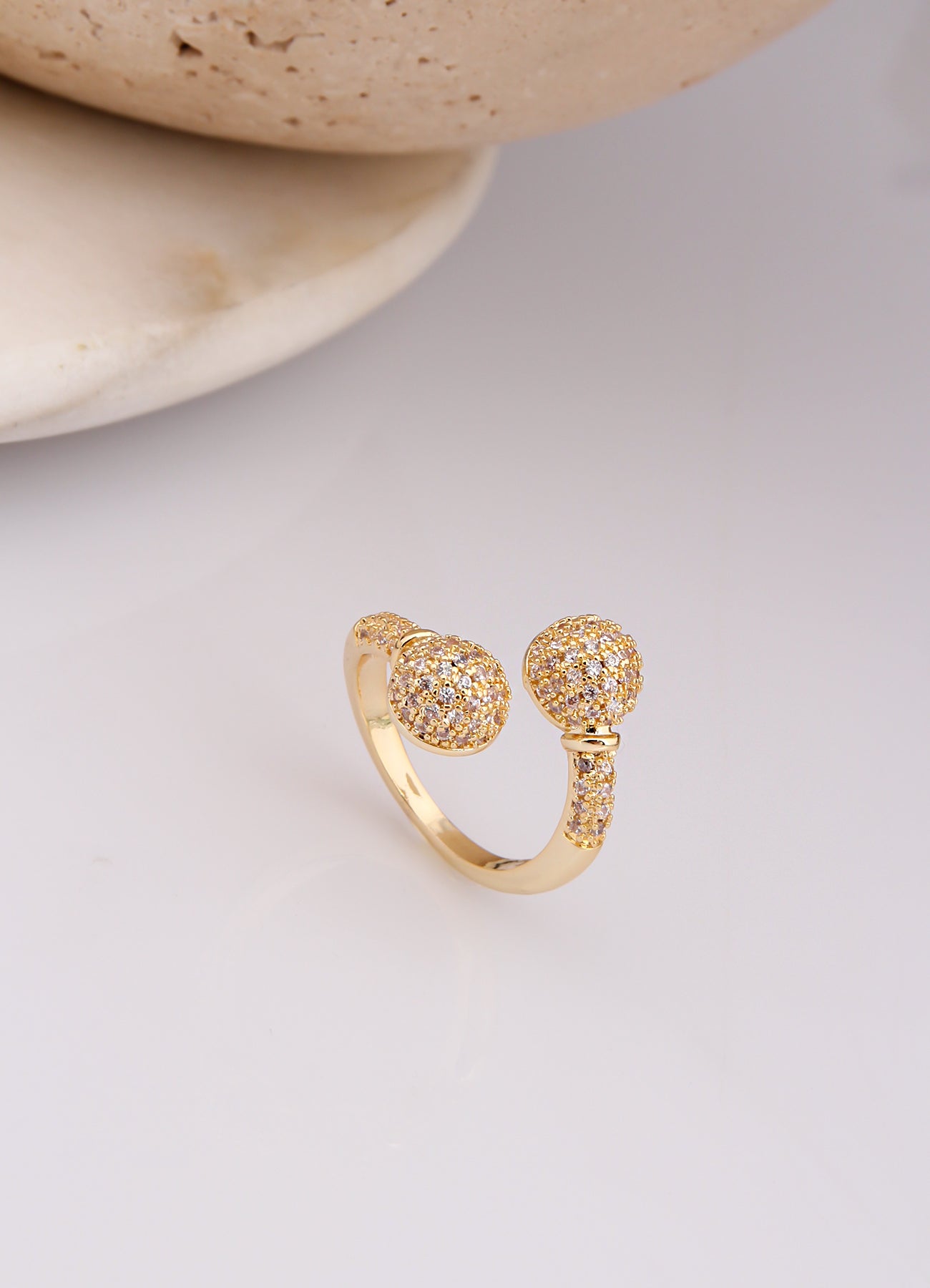 Charlize Zircon Bague