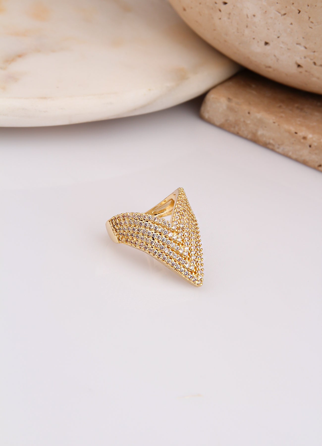 Charlize Zircon Bague