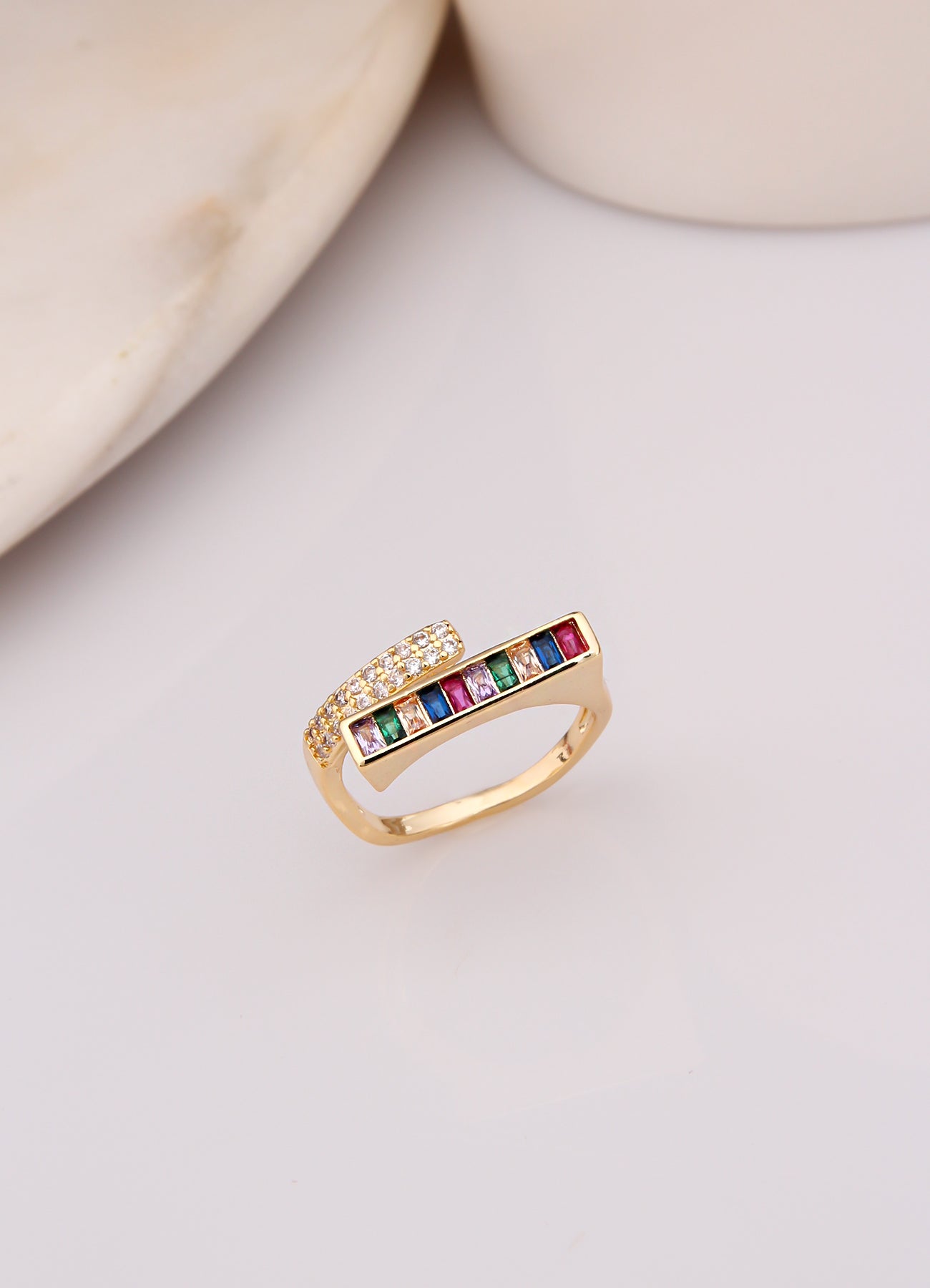 Charlize Zircon Bague