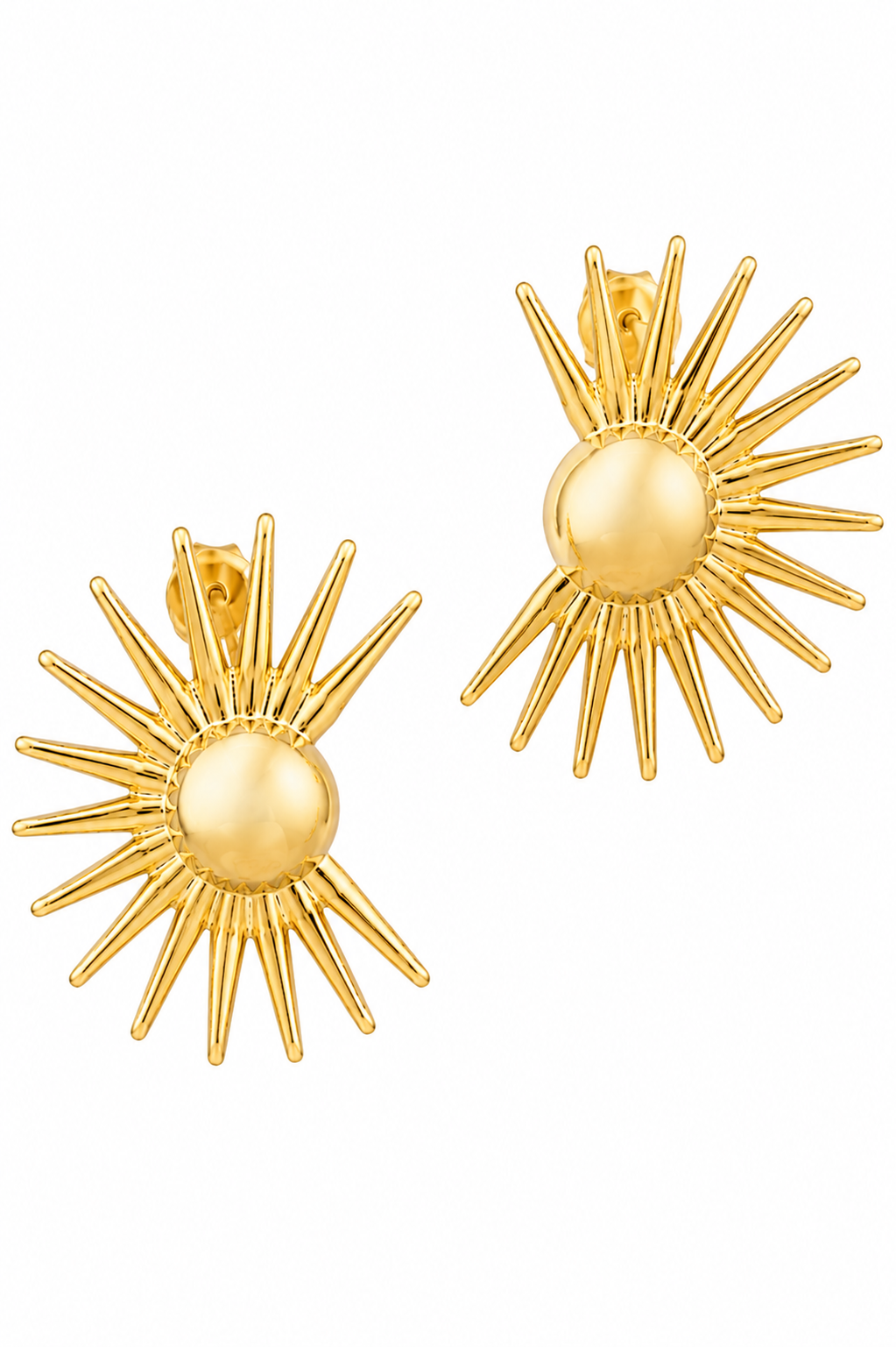 Stainless Steel Gold Earring
