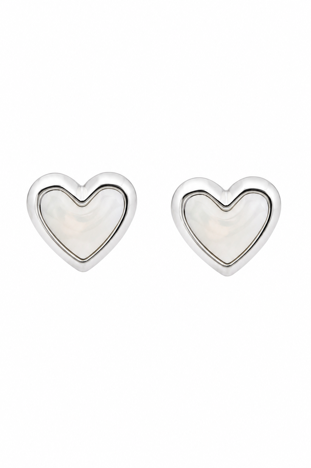 Stainless Steel White Earring