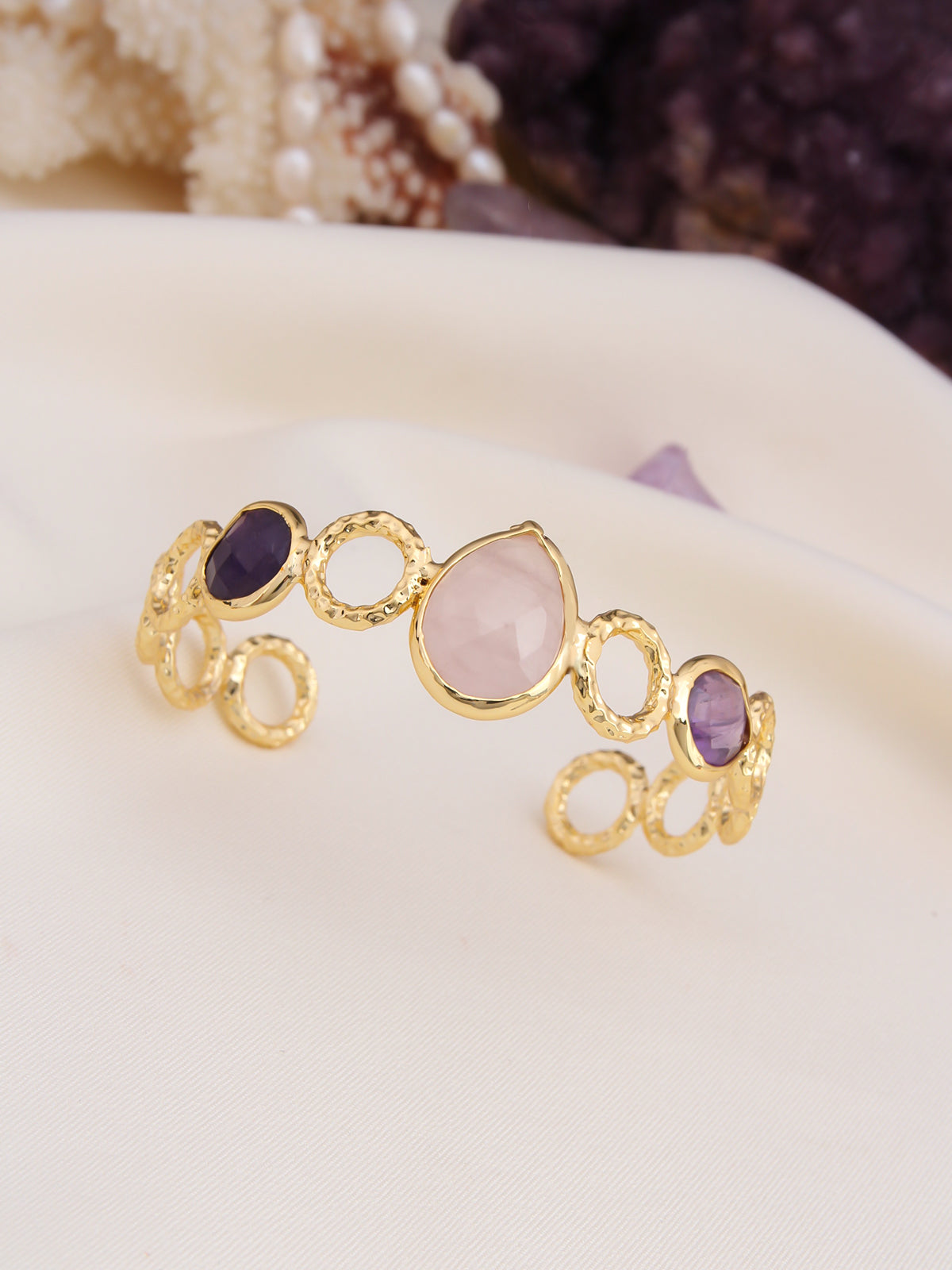 Amethyst & Citrine Bracelet