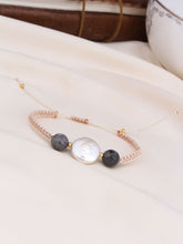 Pearl & Labradorite Bracelet