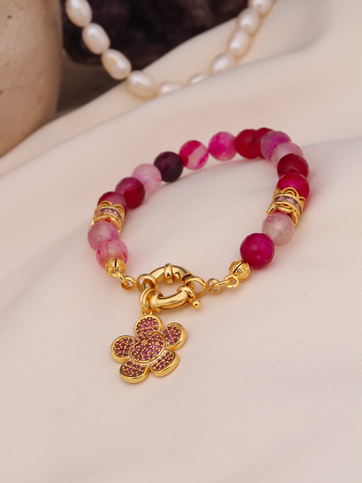 Agathe & Zircon Bracelet