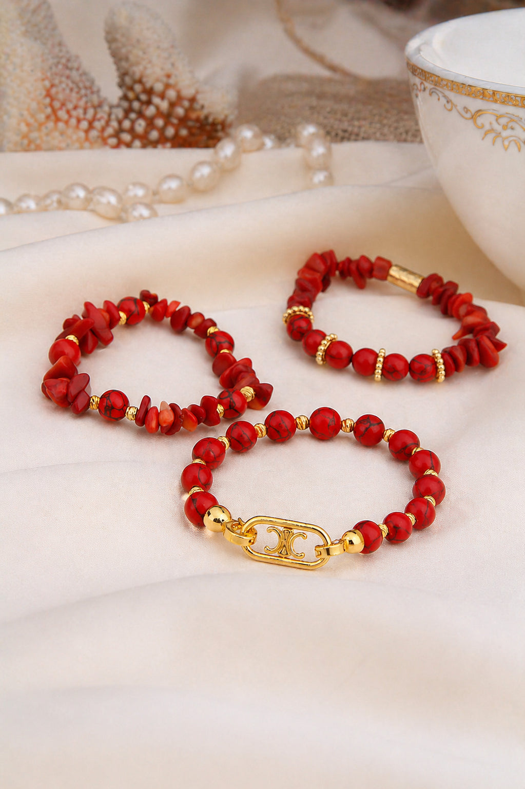 Coral Bracelet