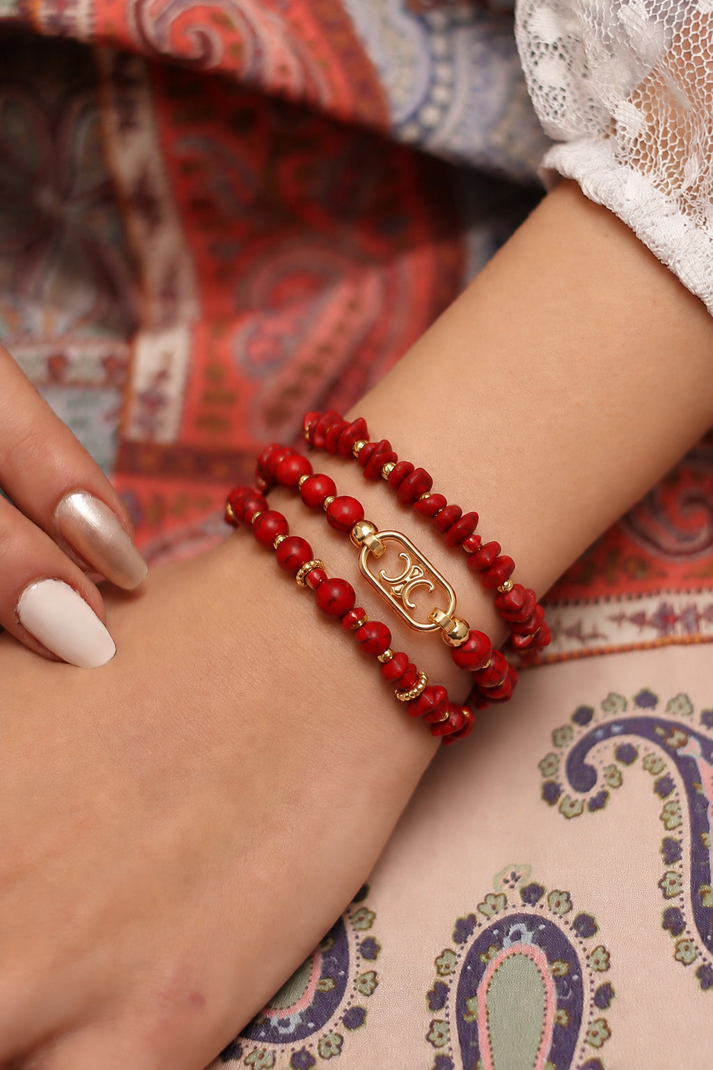 Coral Bracelet