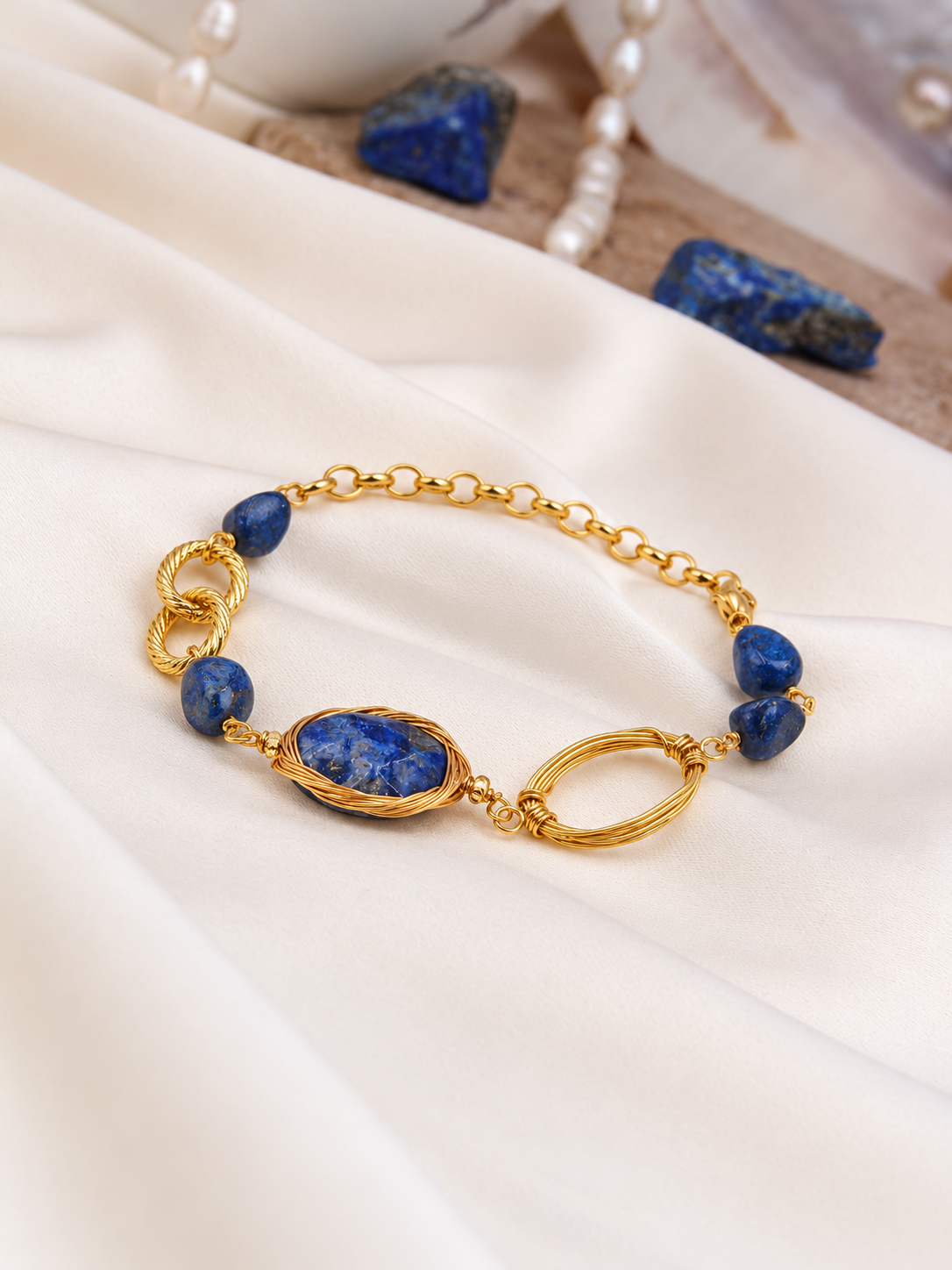 Lapis Bracelet