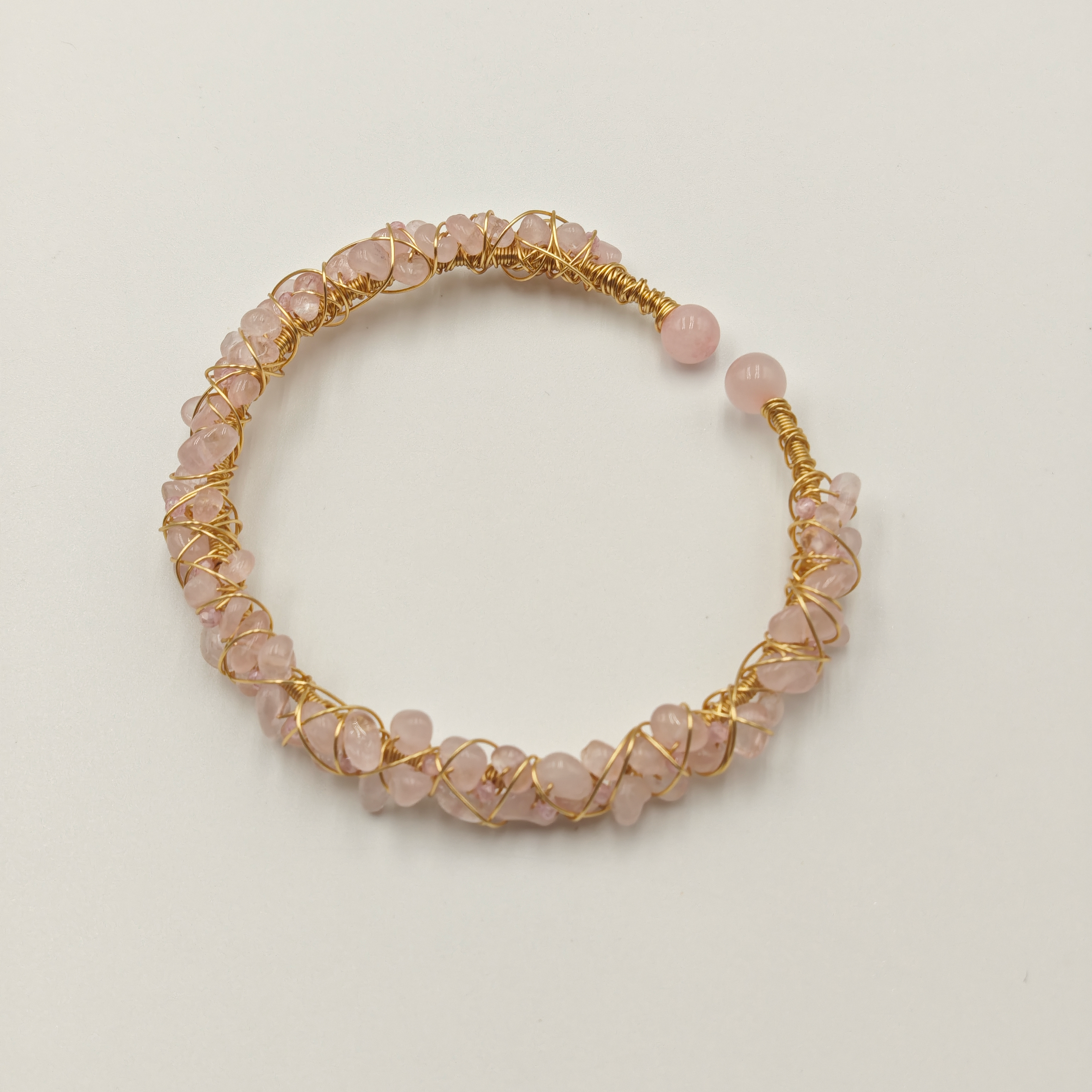 Pink Quartz Bracelet