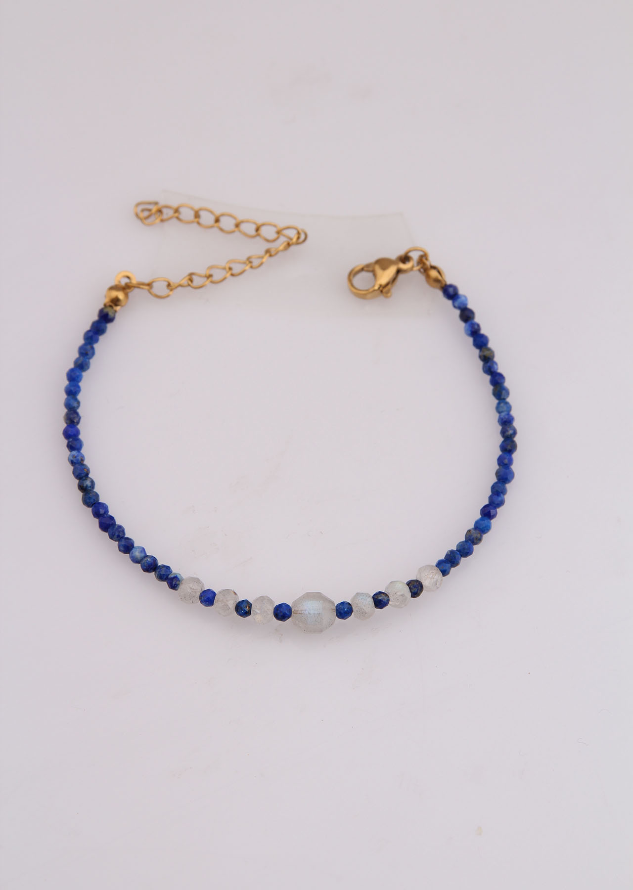 Lapis & Quartz Bracelet