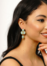 Amazonite Boucles d'oreilles