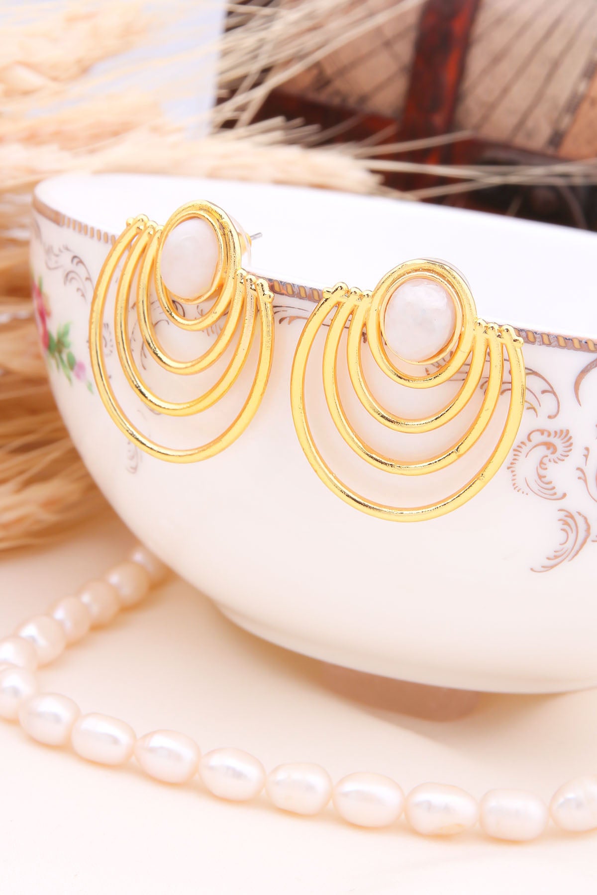 Moonstone Boucles d'oreilles