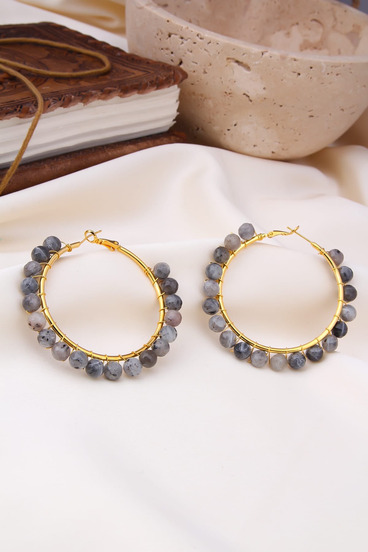 Labradorite Boucles d'oreilles
