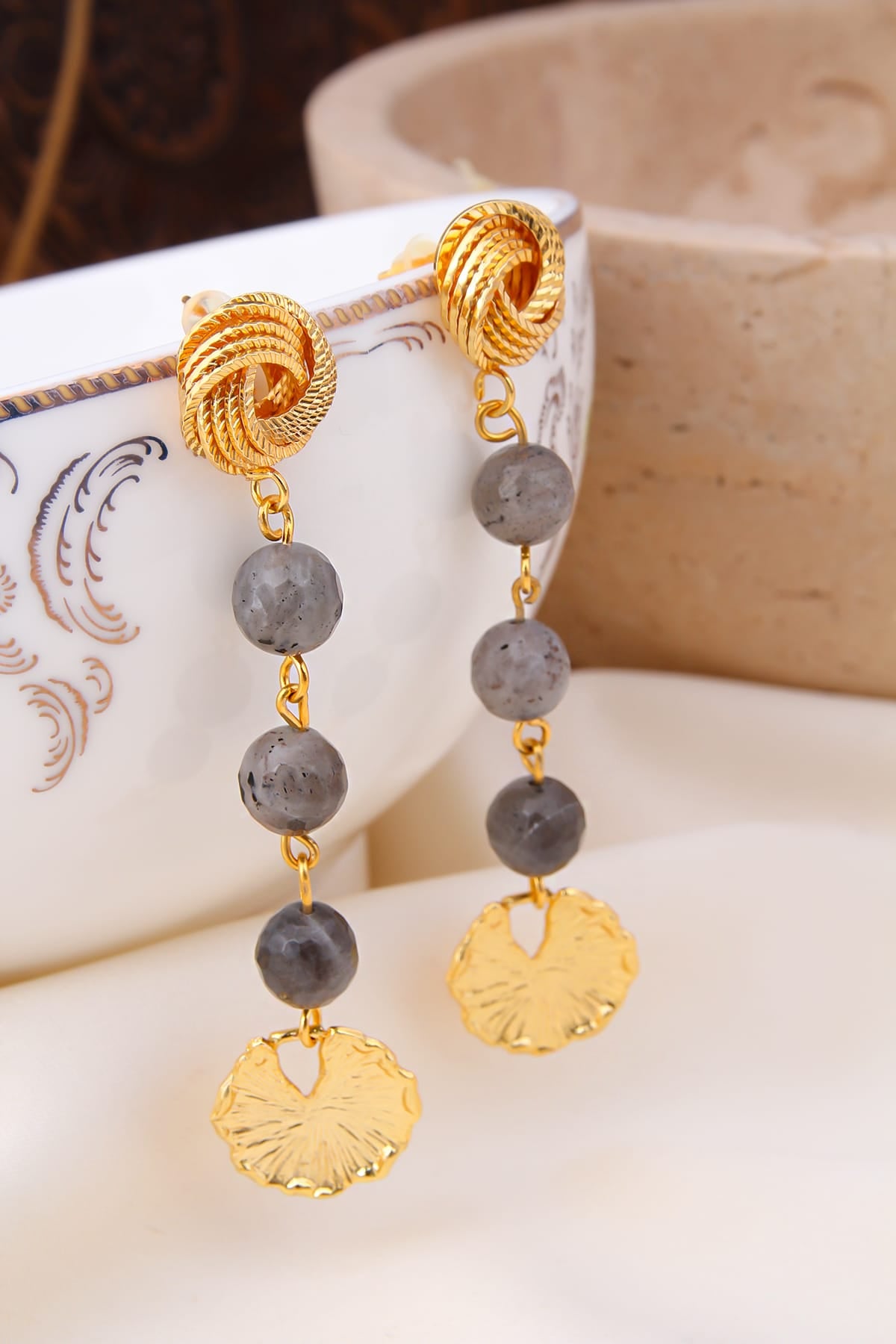 Labradorite Boucles d'oreilles