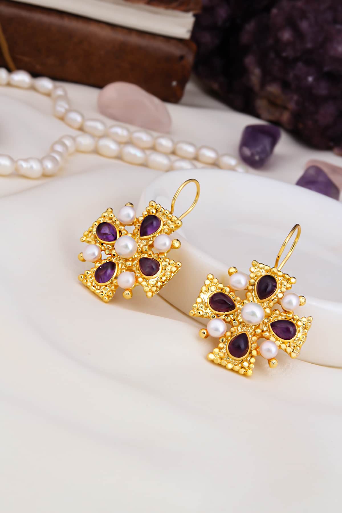 Amethyst Earring