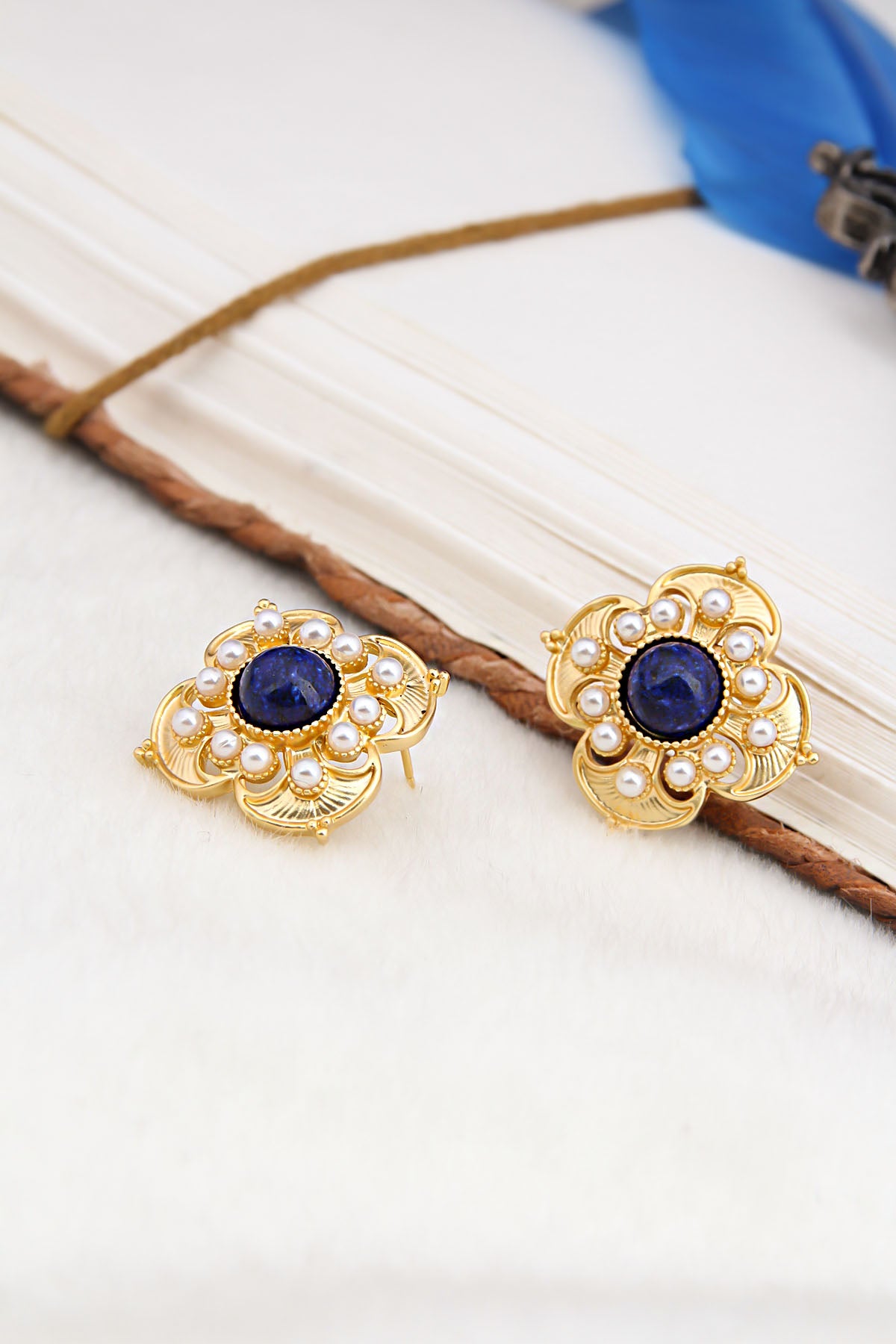 Lapis Lazuli Boucles D'Oreilles
