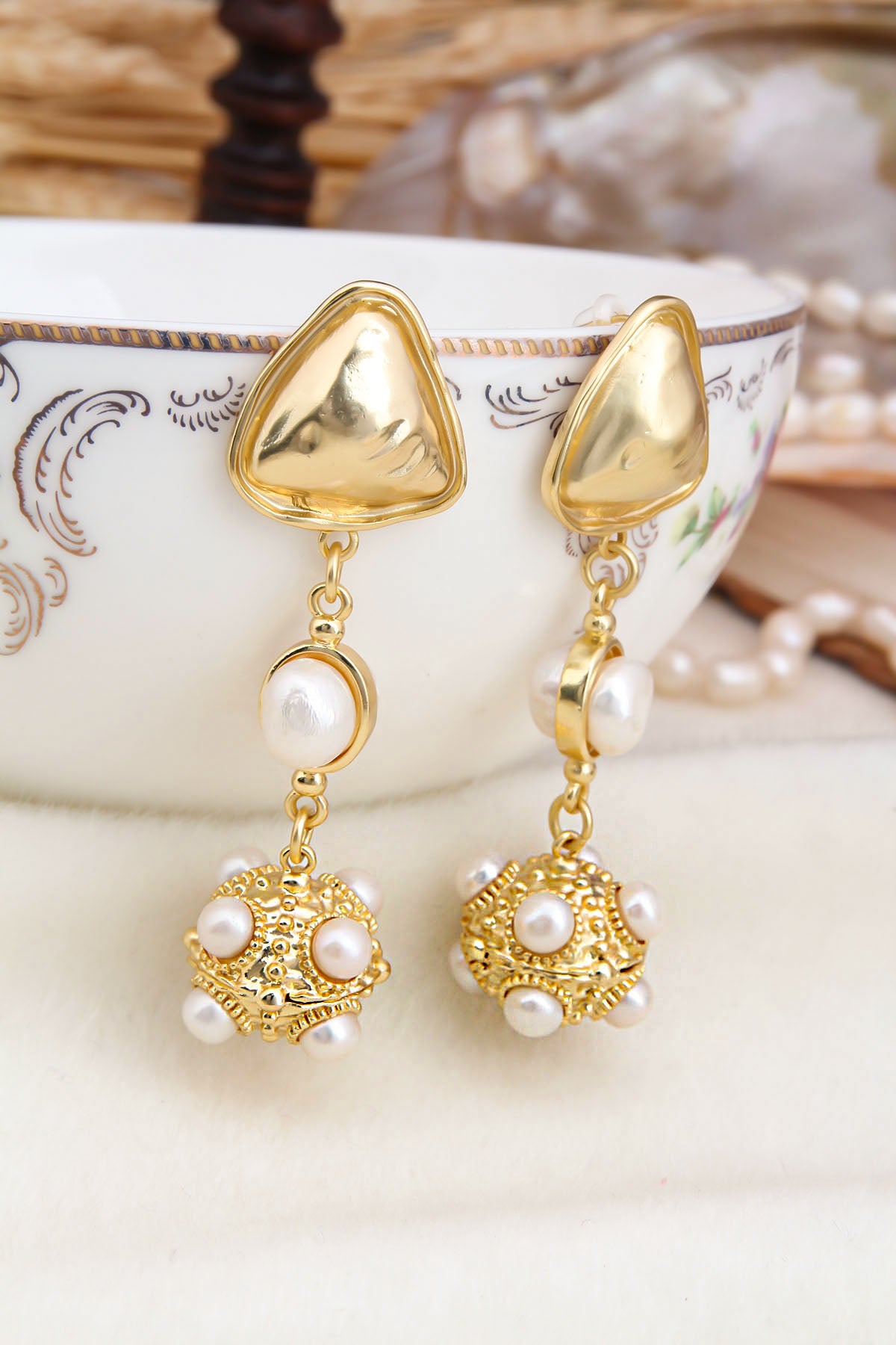 Pearl Boucles D'Oreilles