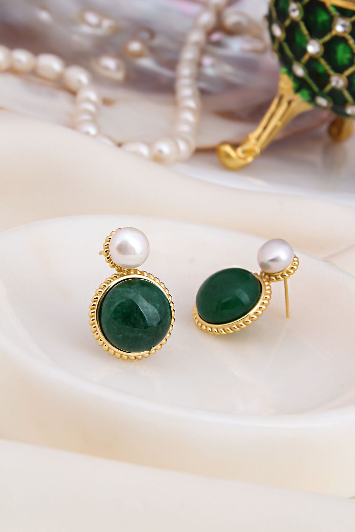 Agathe & Pearl Boucles d'oreilles