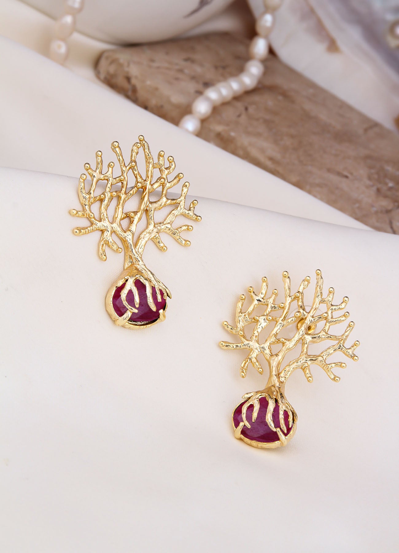 Agate Earring
