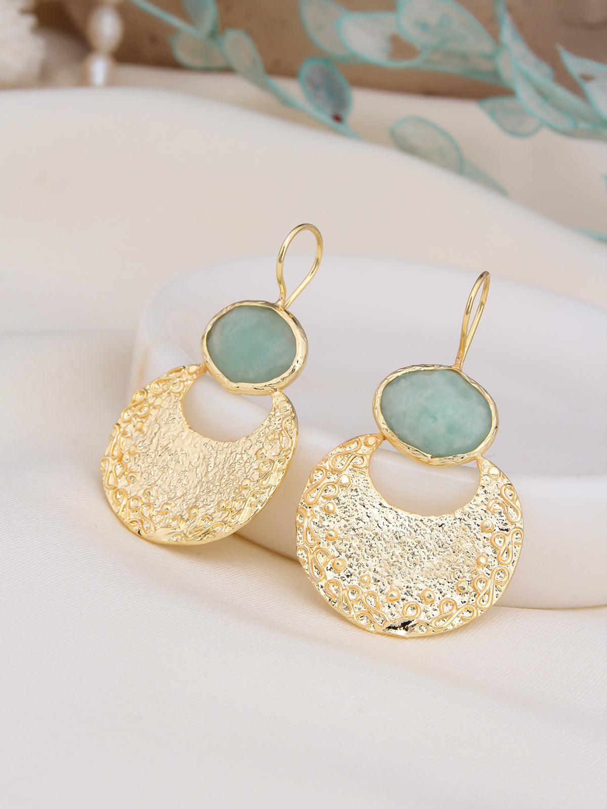 Amazonite Earring