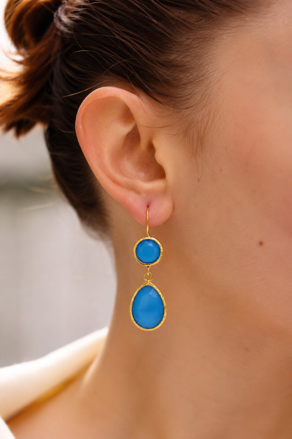 Cat Eyes Earring