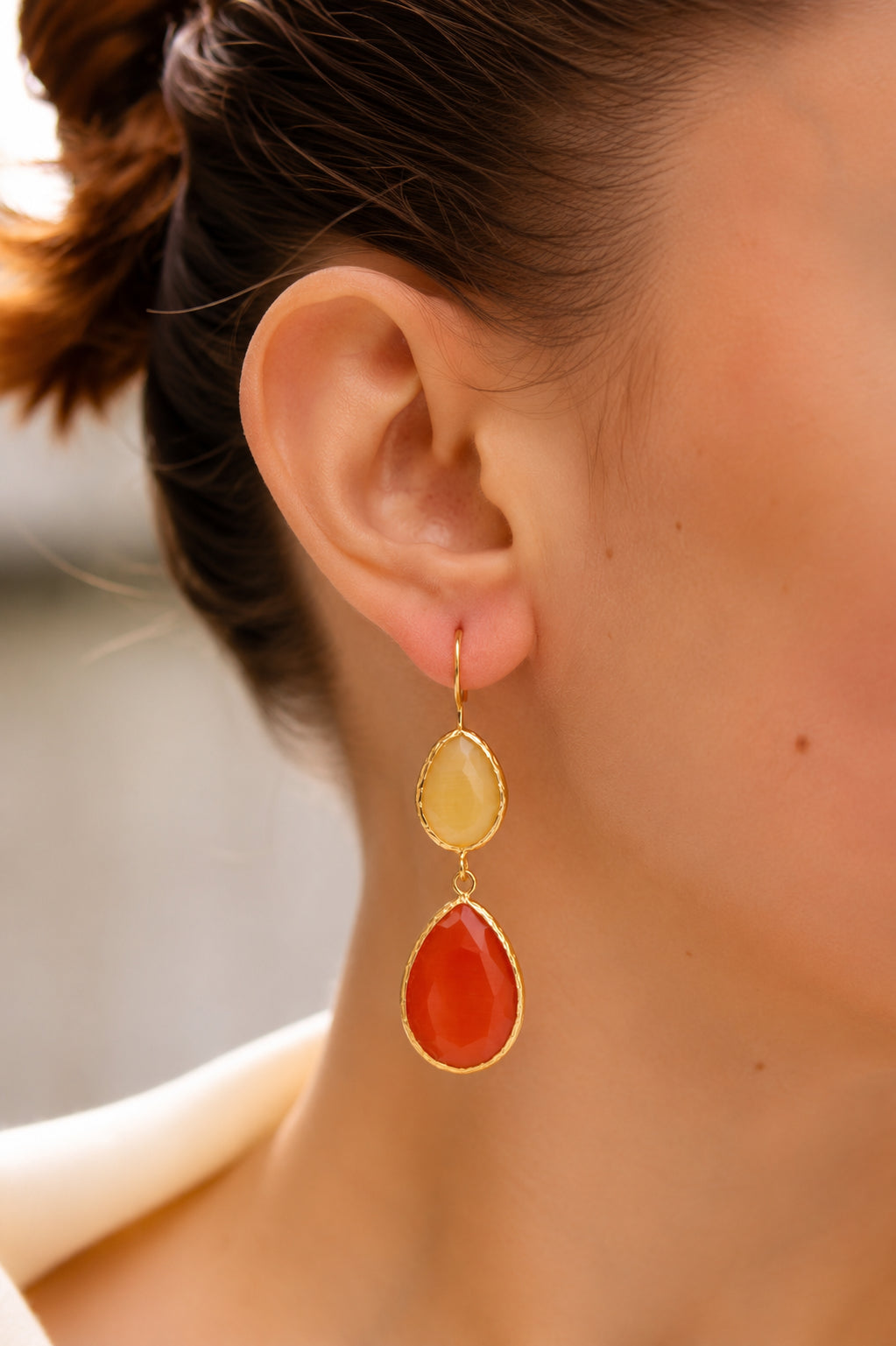 Cat Eyes Earring
