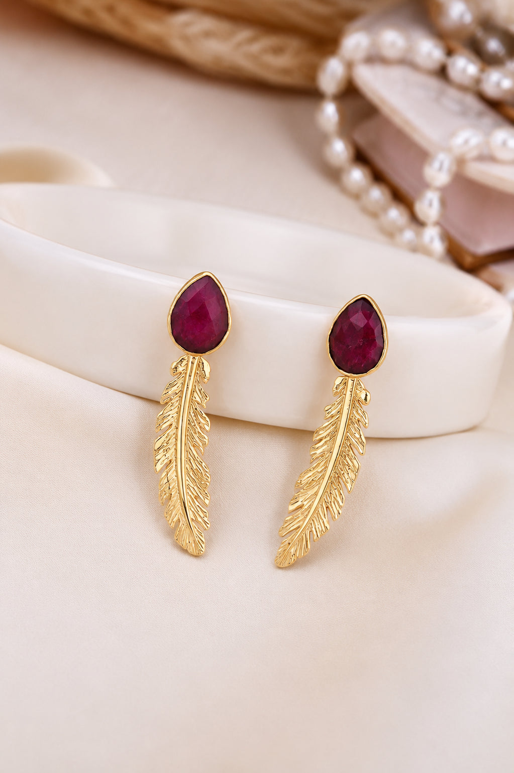 Agate Earring