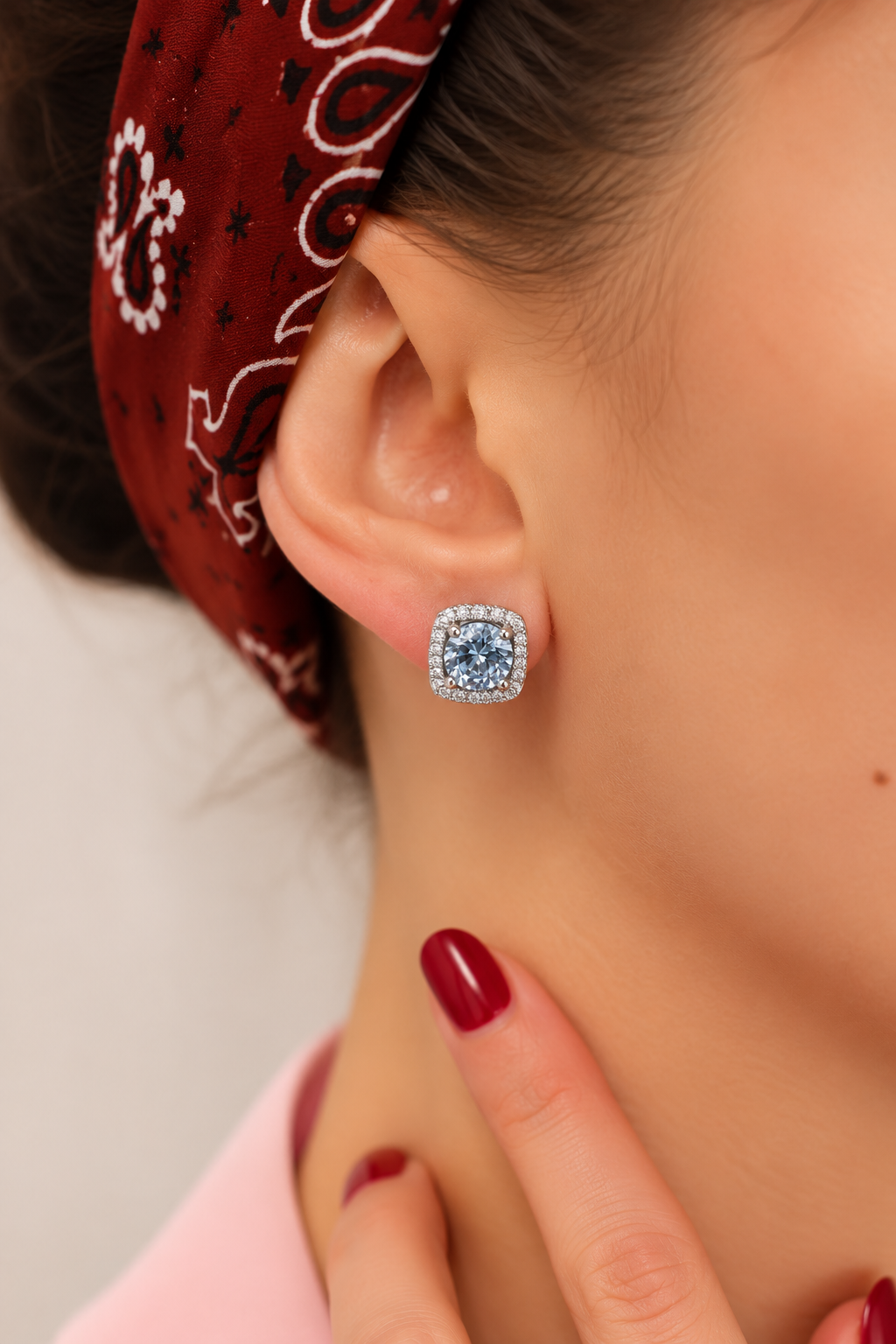 Zircon Earring
