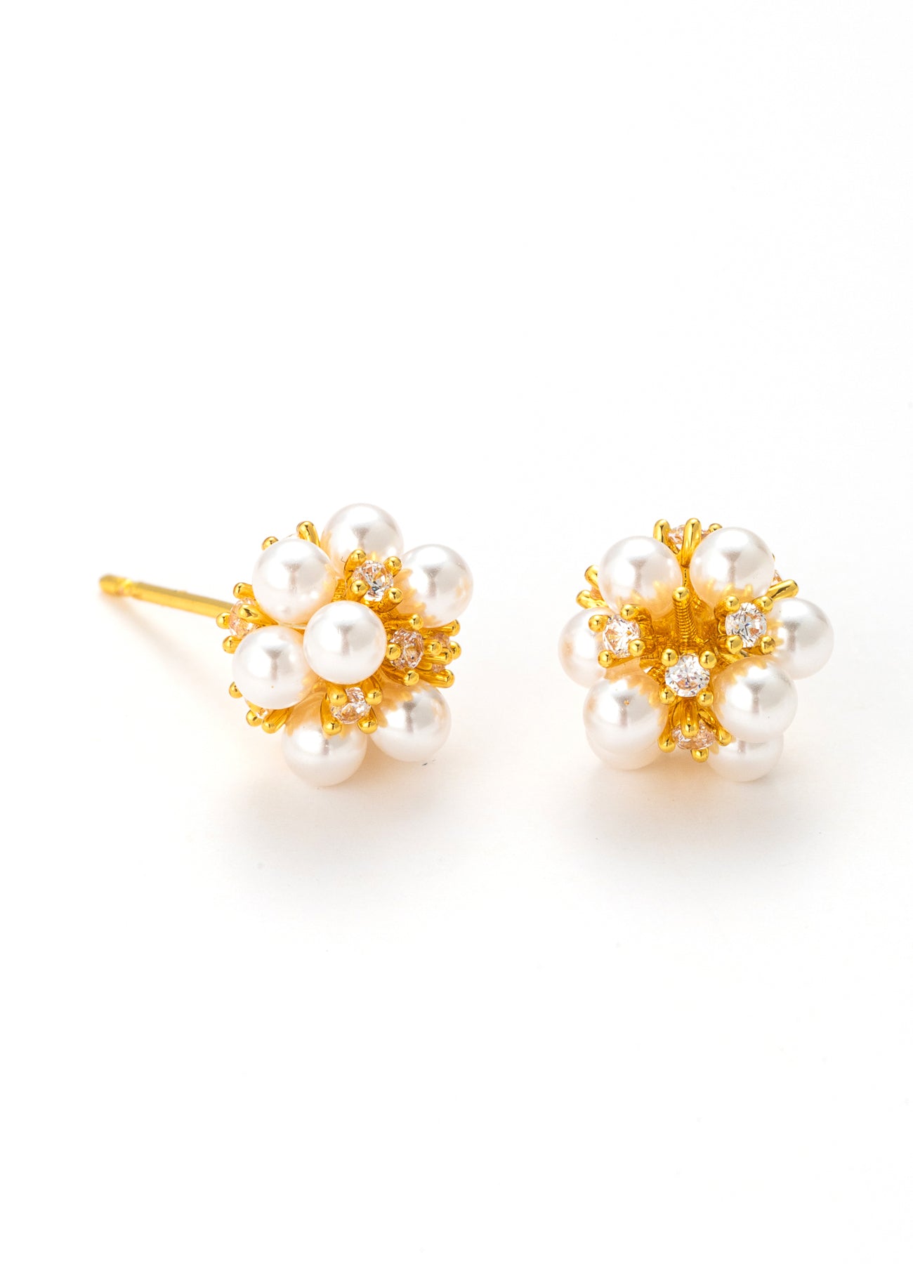 Pearl & Zircon Earring