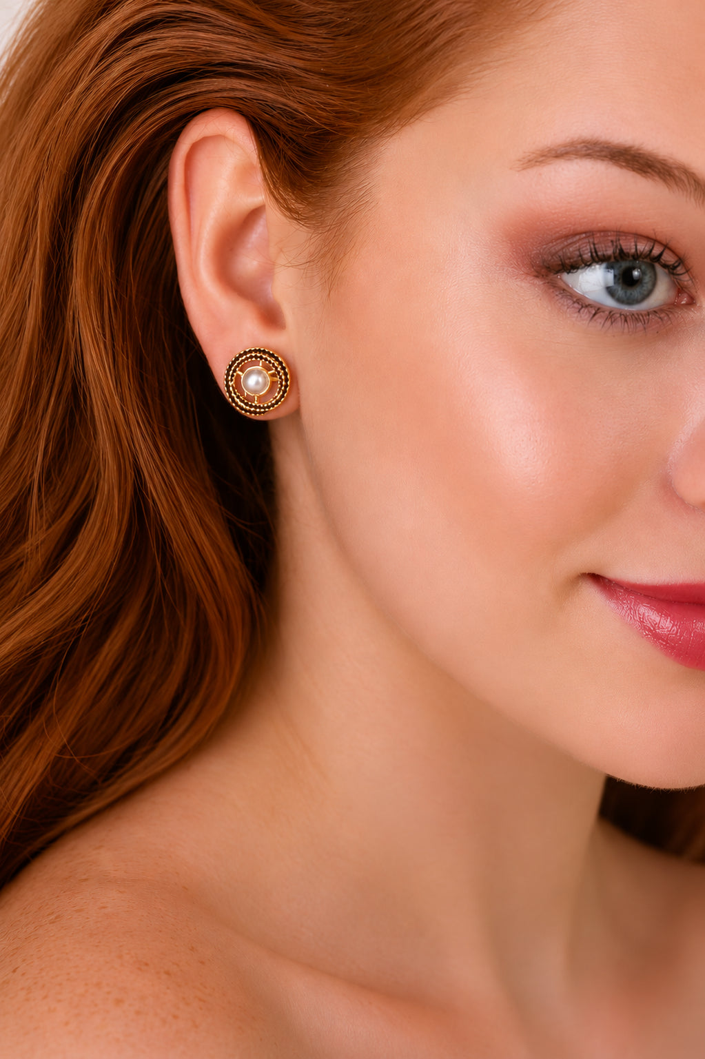 Pearl & Zircon Earring