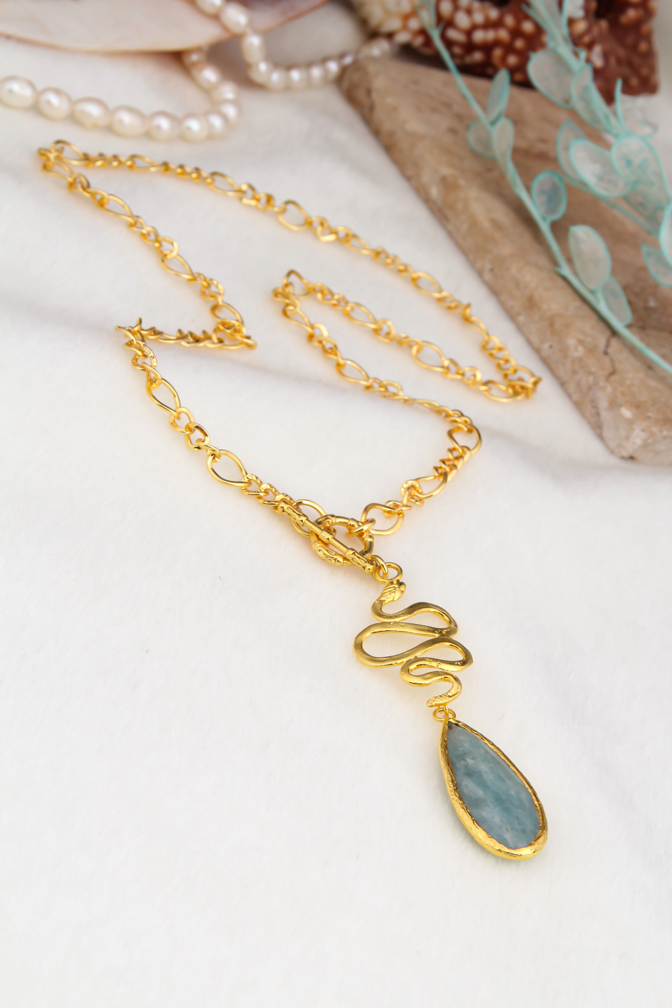 Aquamarine Collier