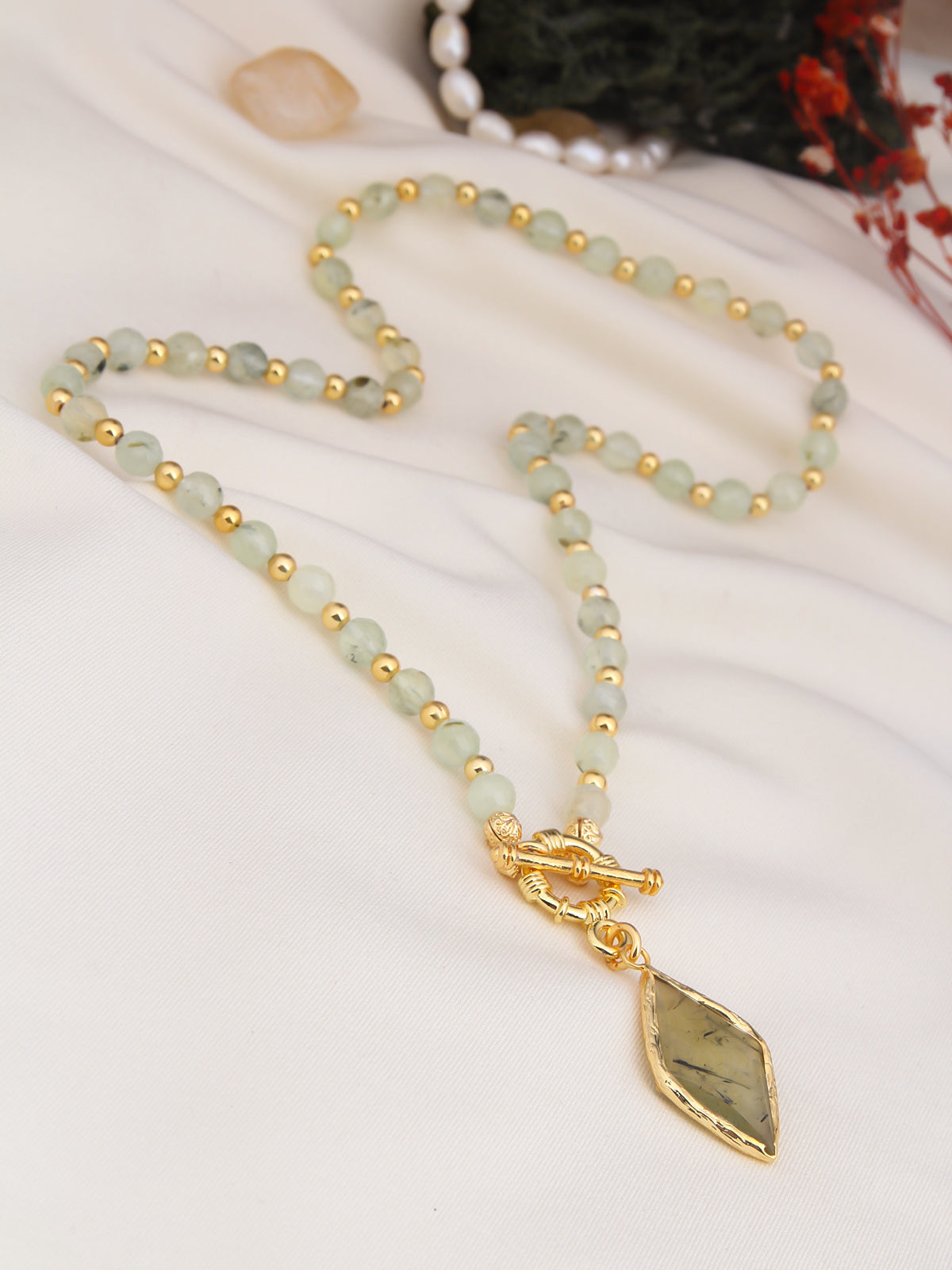 Prehnite Necklace