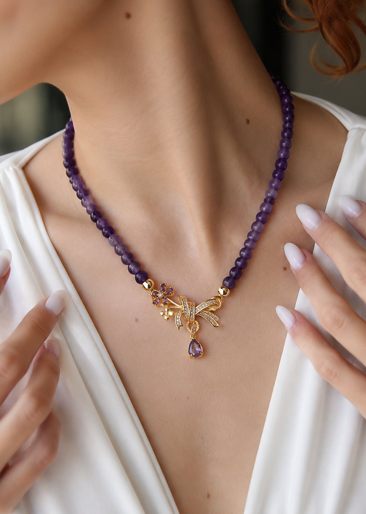 Amethyst Necklace