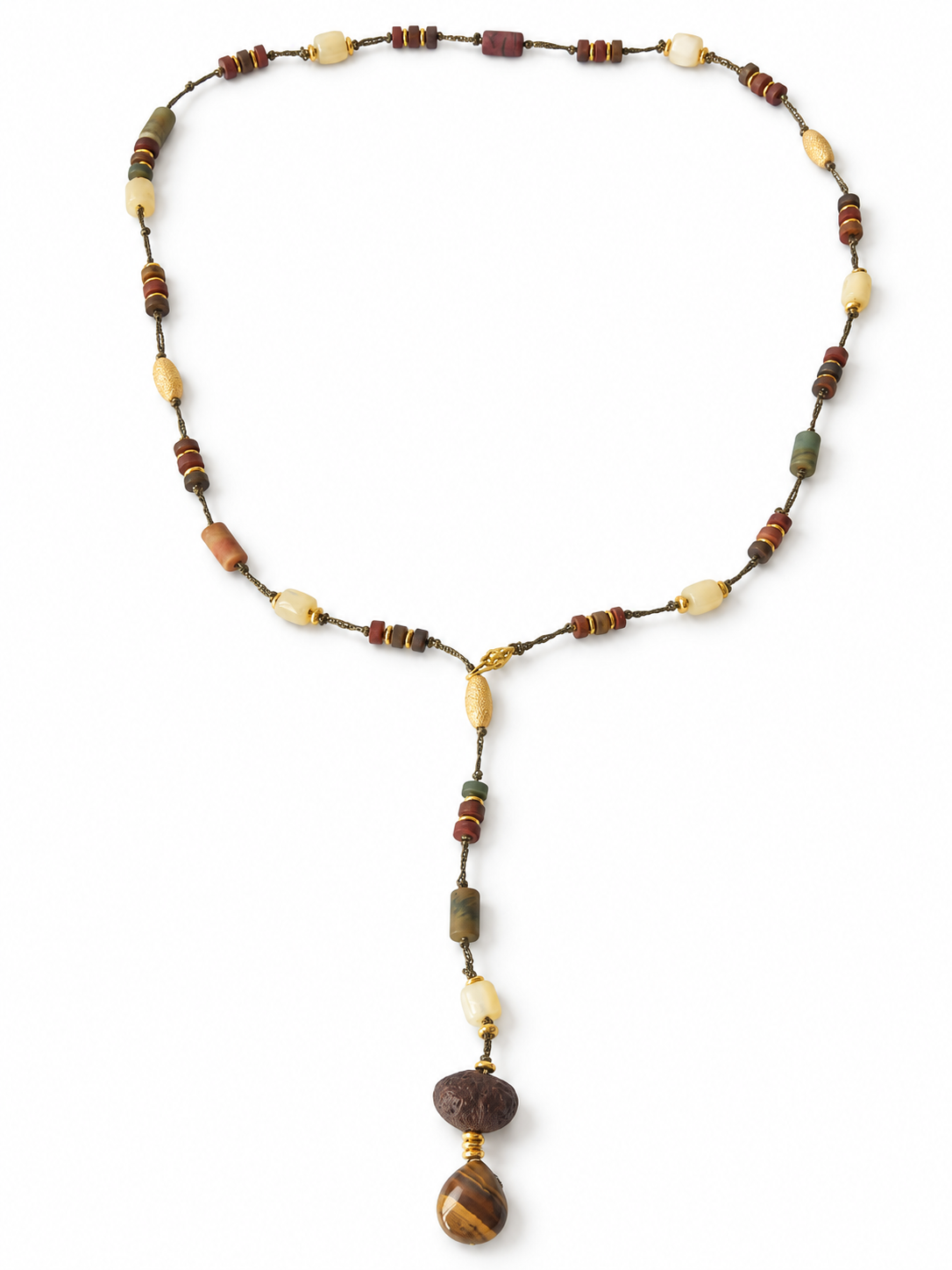 Tiger Eyes Necklace