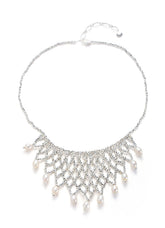 Pearl & Hematite Necklace