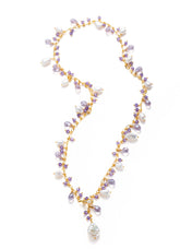 Pearl & Crystal Necklace