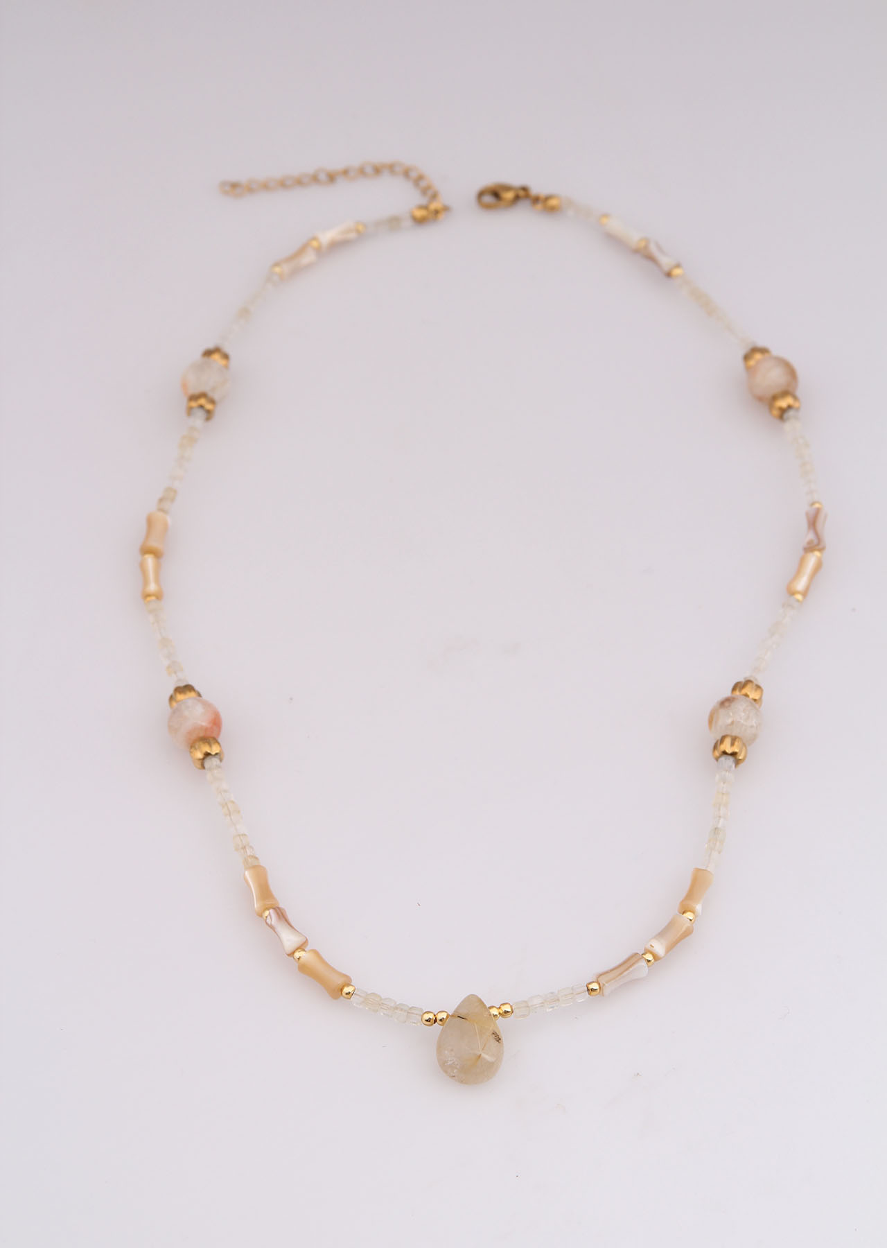 Quartz & Nacre Necklace