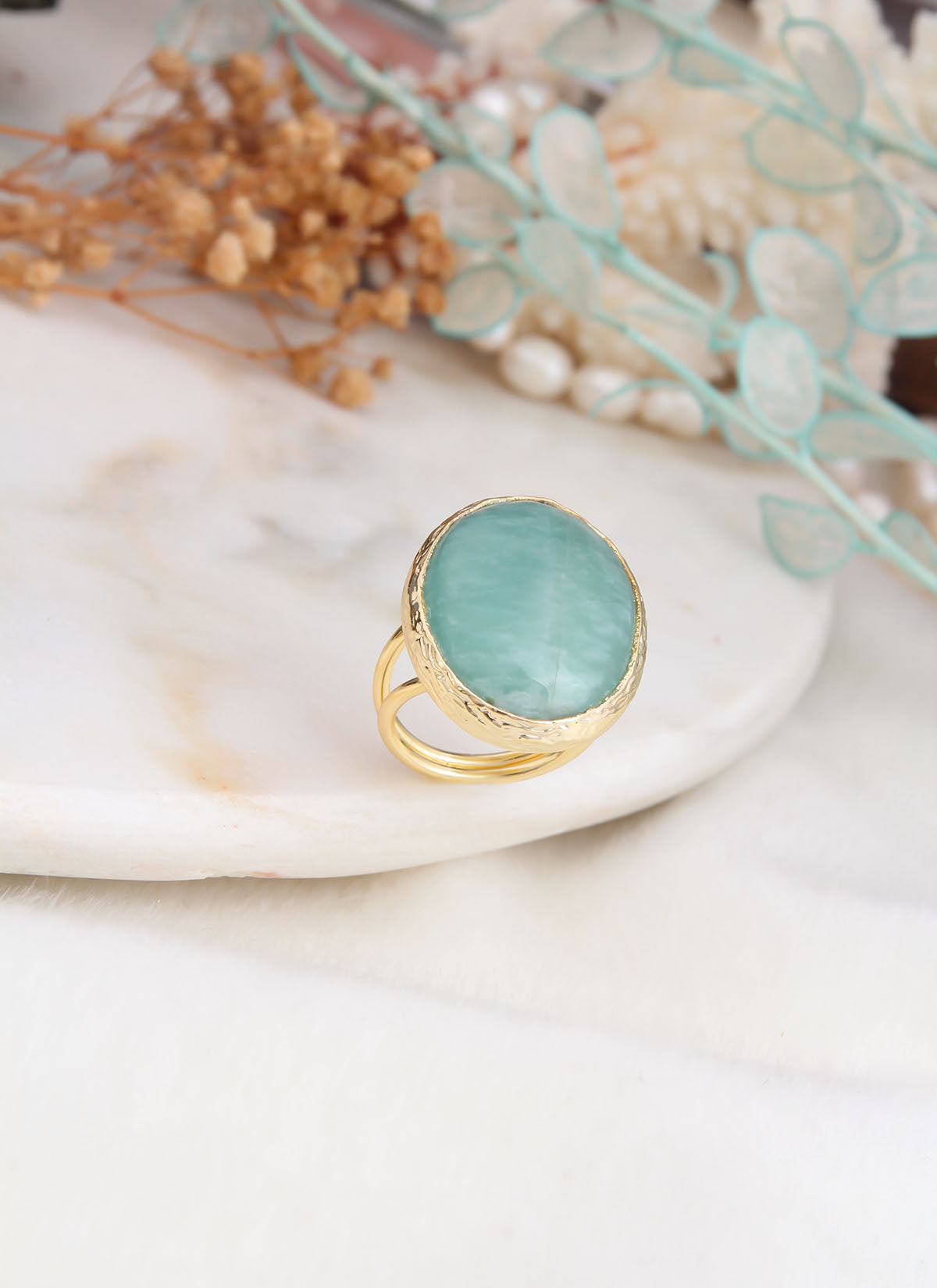 Amazonite Ring