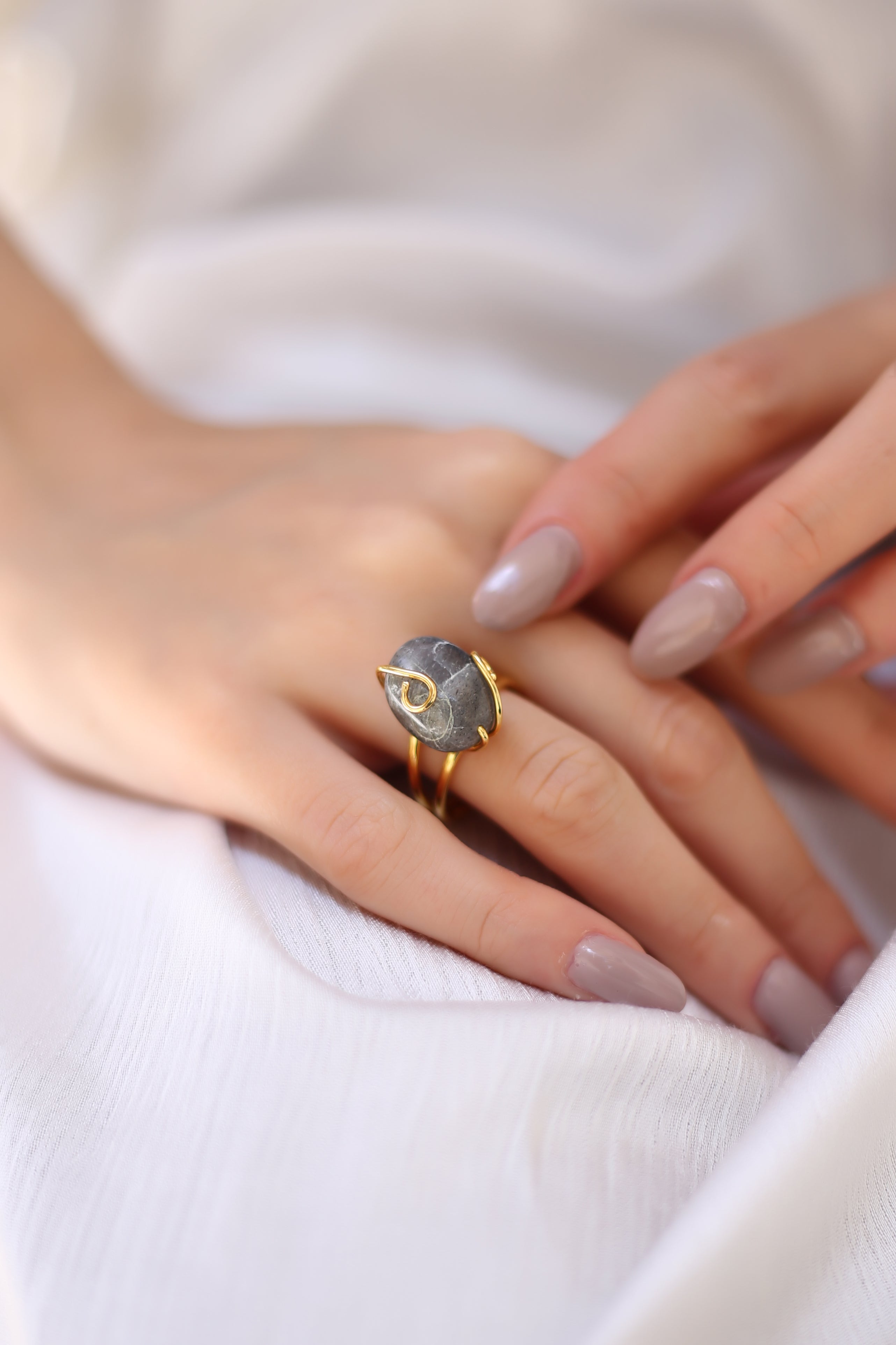 LABRADORITE Bague